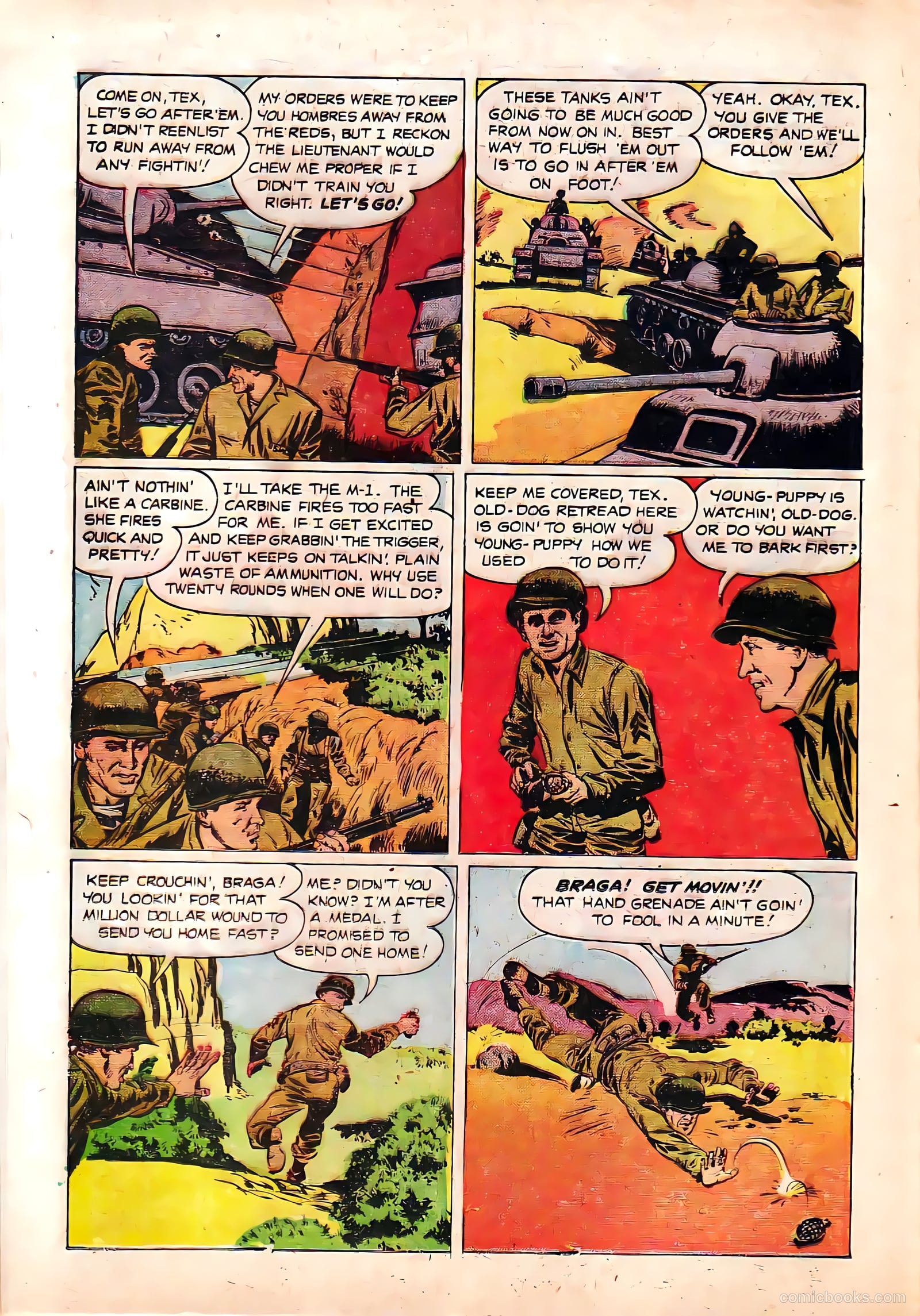 Monty Hall of the U.S. Marines #4 (1952) — page 16 of 36