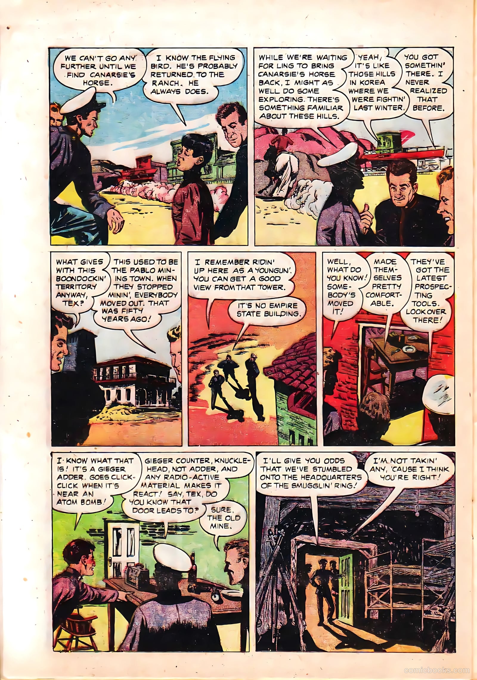 Monty Hall of the U.S. Marines #4 (1952) — page 24 of 36