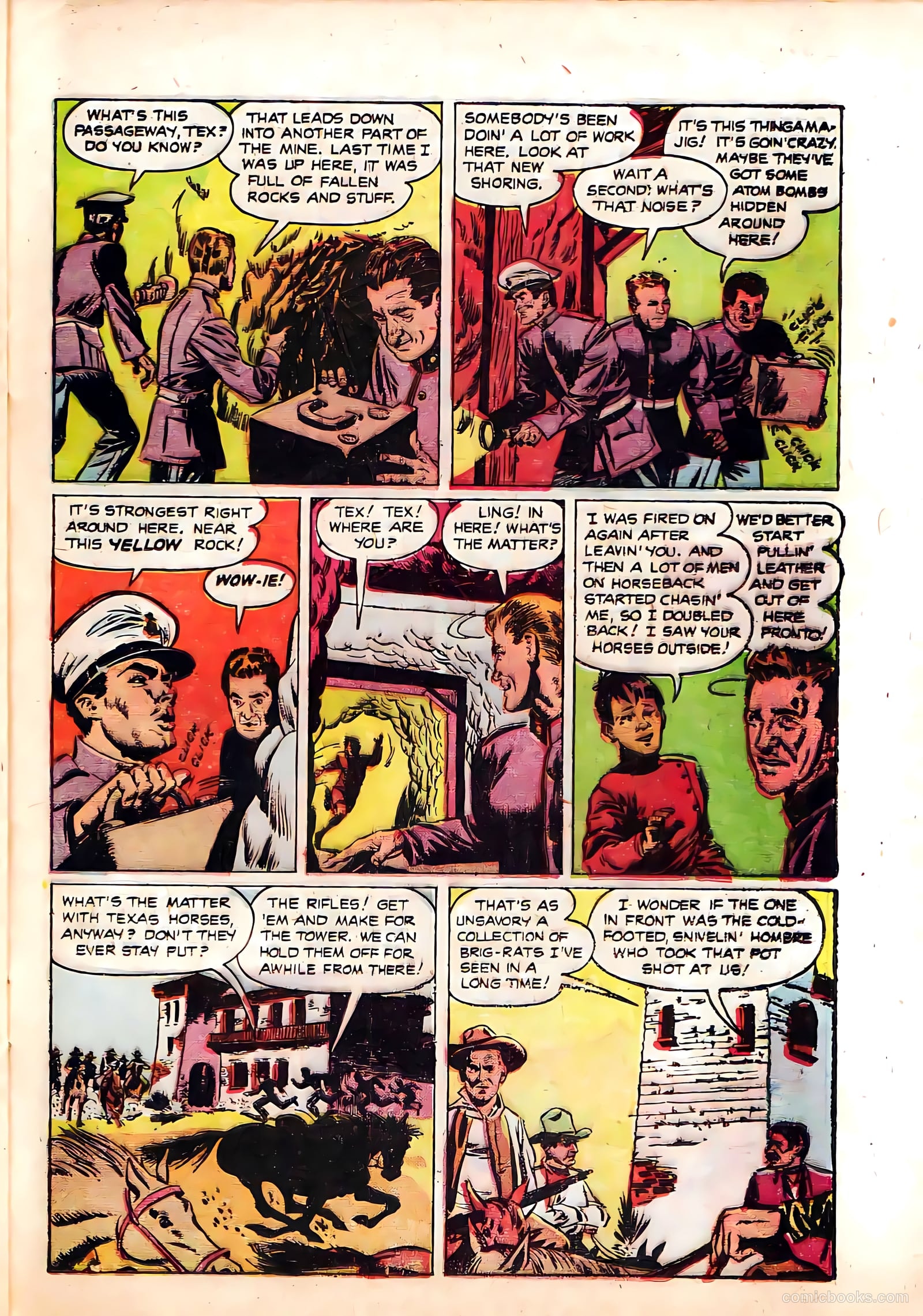 Monty Hall of the U.S. Marines #4 (1952) — page 25 of 36