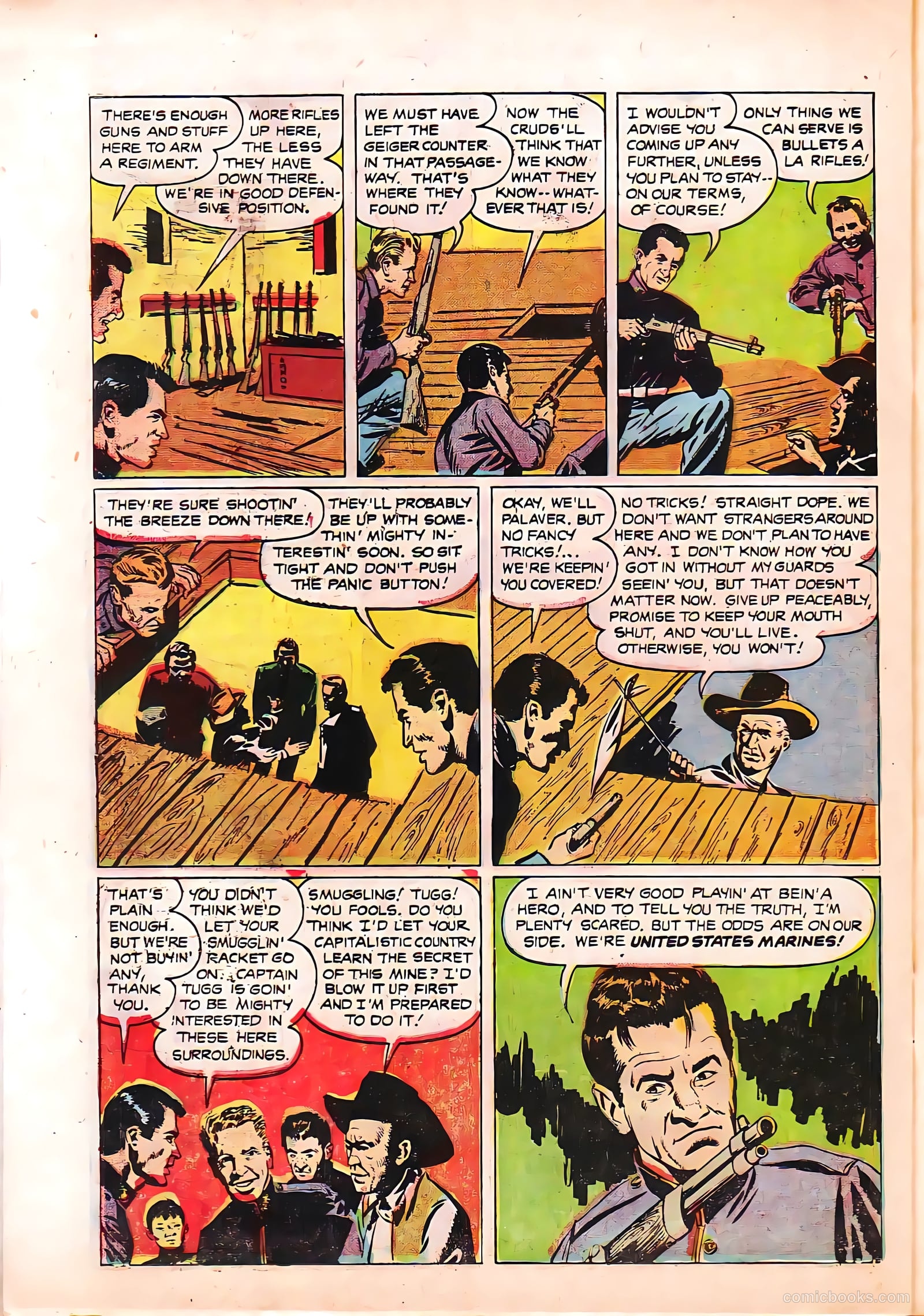 Monty Hall of the U.S. Marines #4 (1952) — page 26 of 36