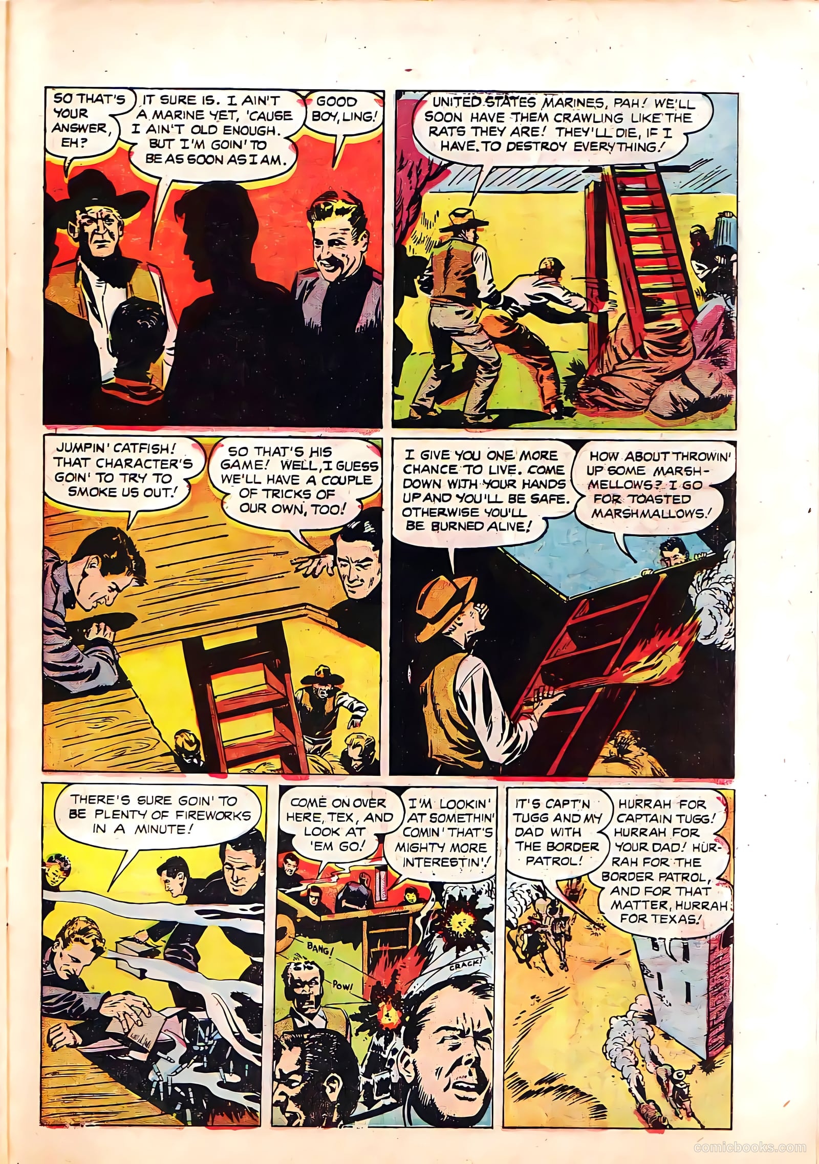 Monty Hall of the U.S. Marines #4 (1952) — page 27 of 36