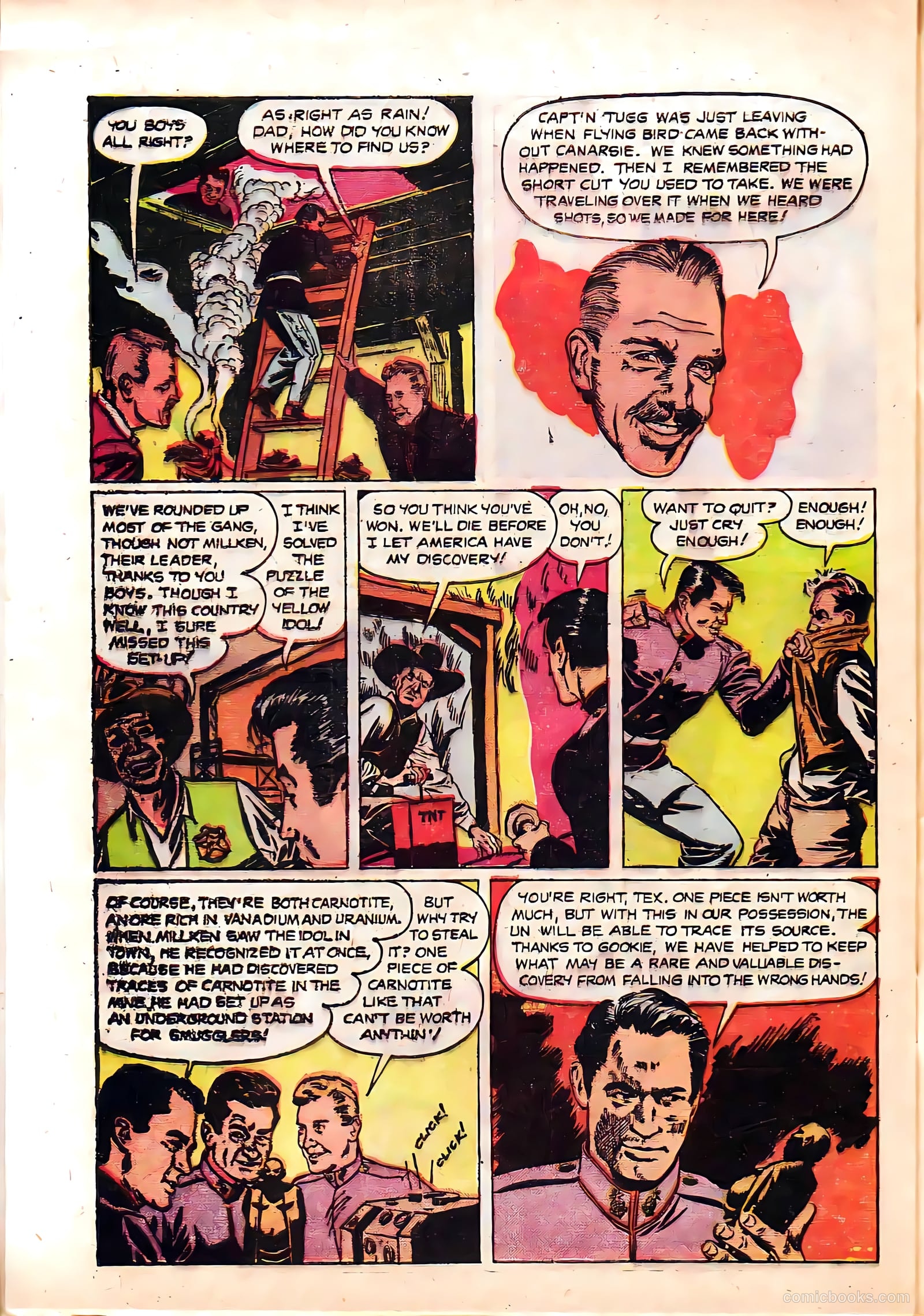 Monty Hall of the U.S. Marines #4 (1952) — page 28 of 36