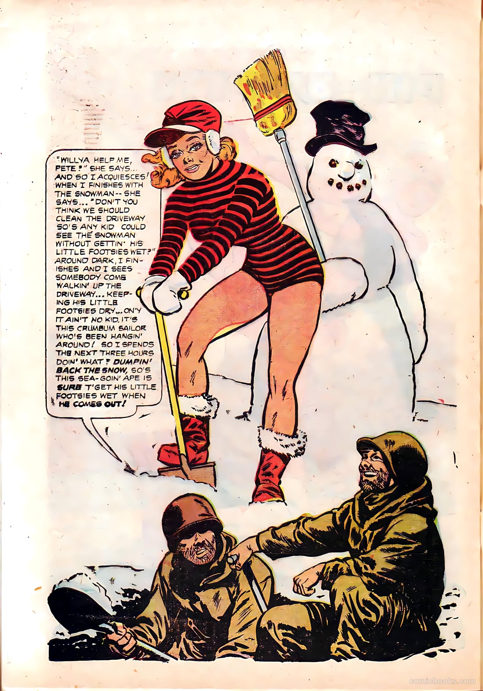 Monty Hall of the U.S. Marines #4 (1952) — page 32 of 36