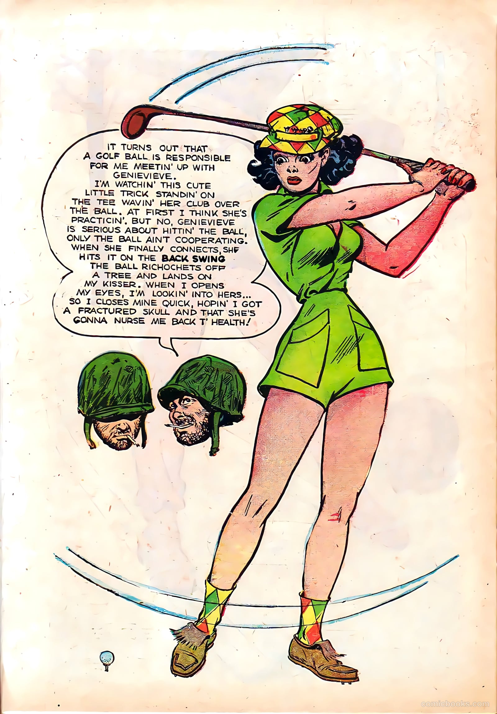 Monty Hall of the U.S. Marines #4 (1952) — page 34 of 36
