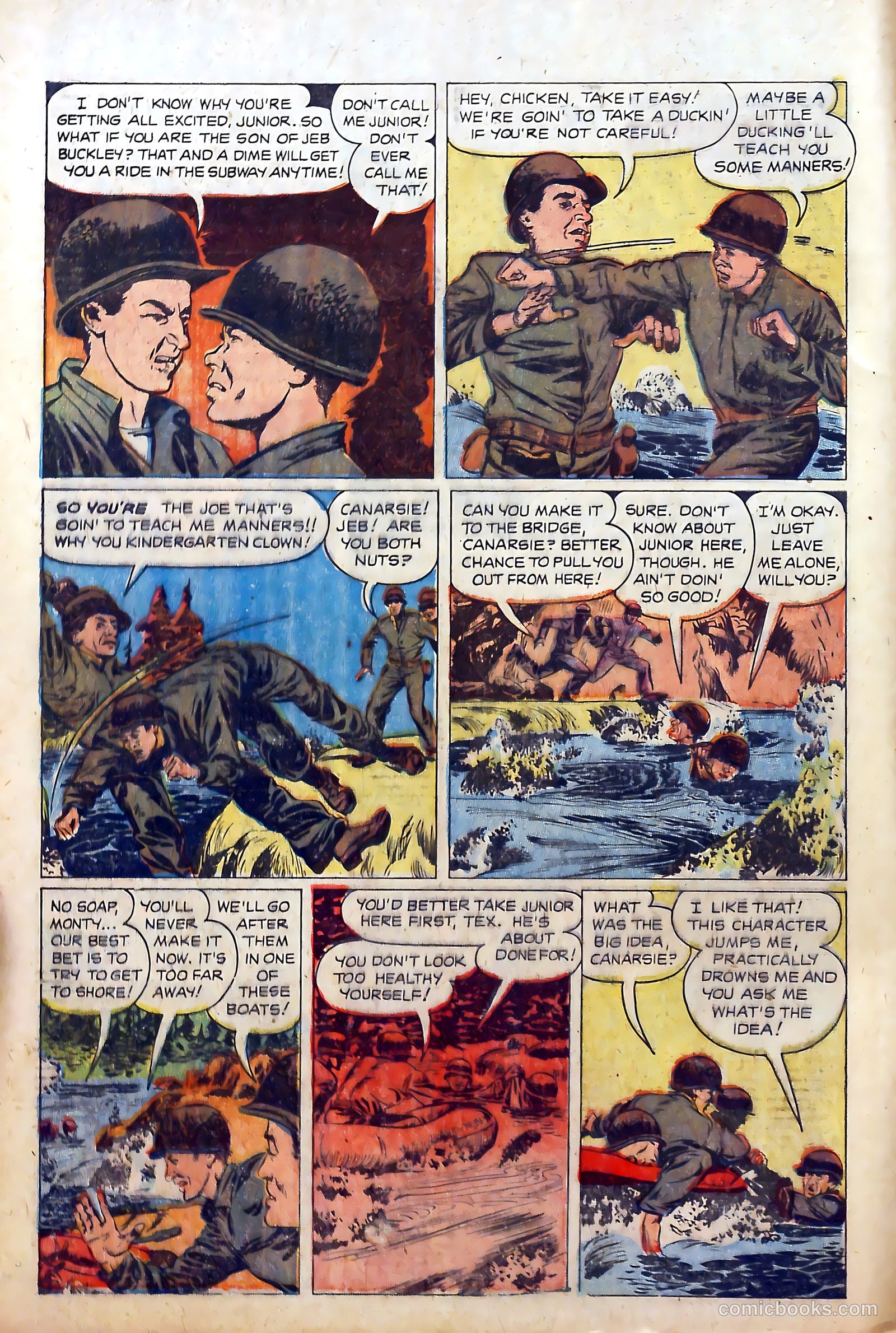 Monty Hall of the U.S. Marines #5 (1952) — page 4 of 36