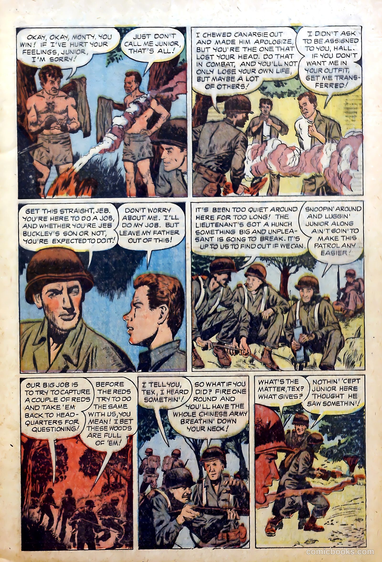 Monty Hall of the U.S. Marines #5 (1952) — page 5 of 36
