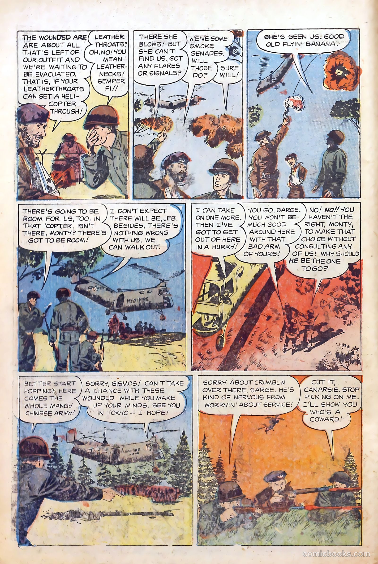 Monty Hall of the U.S. Marines #5 (1952) — page 10 of 36