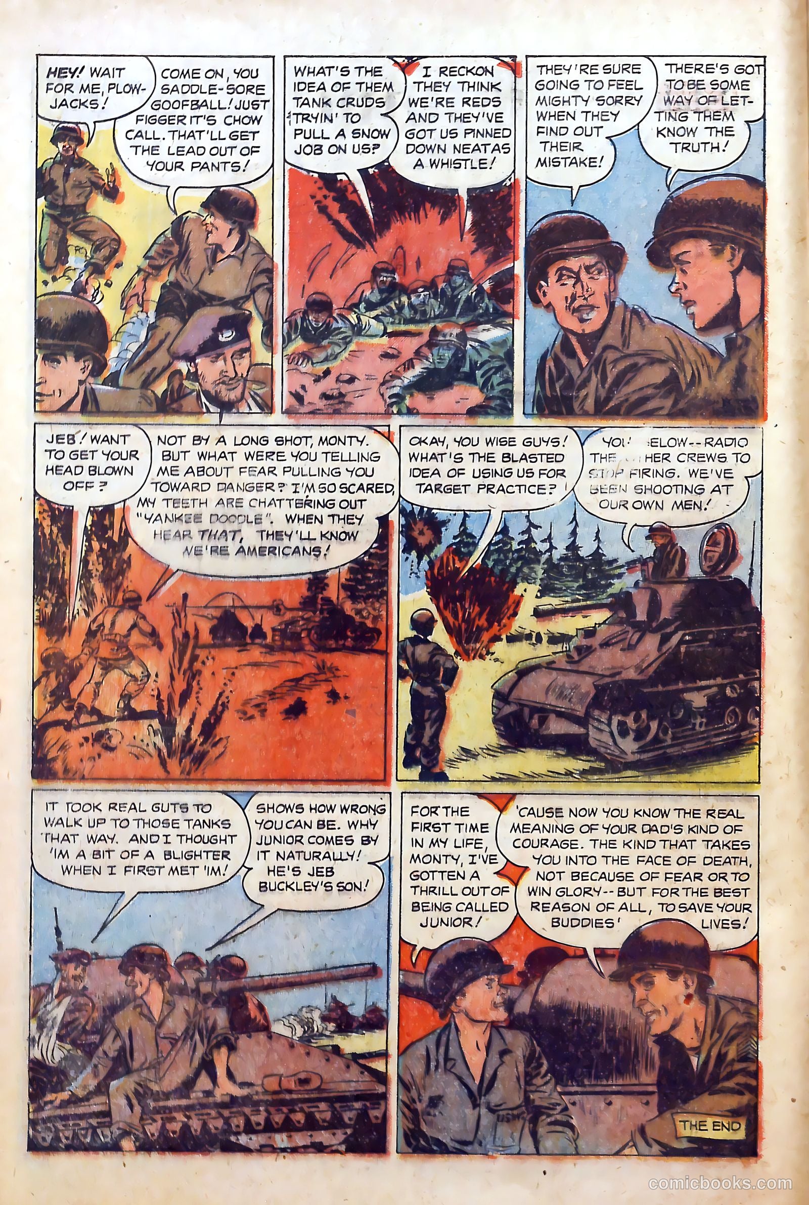 Monty Hall of the U.S. Marines #5 (1952) — page 12 of 36