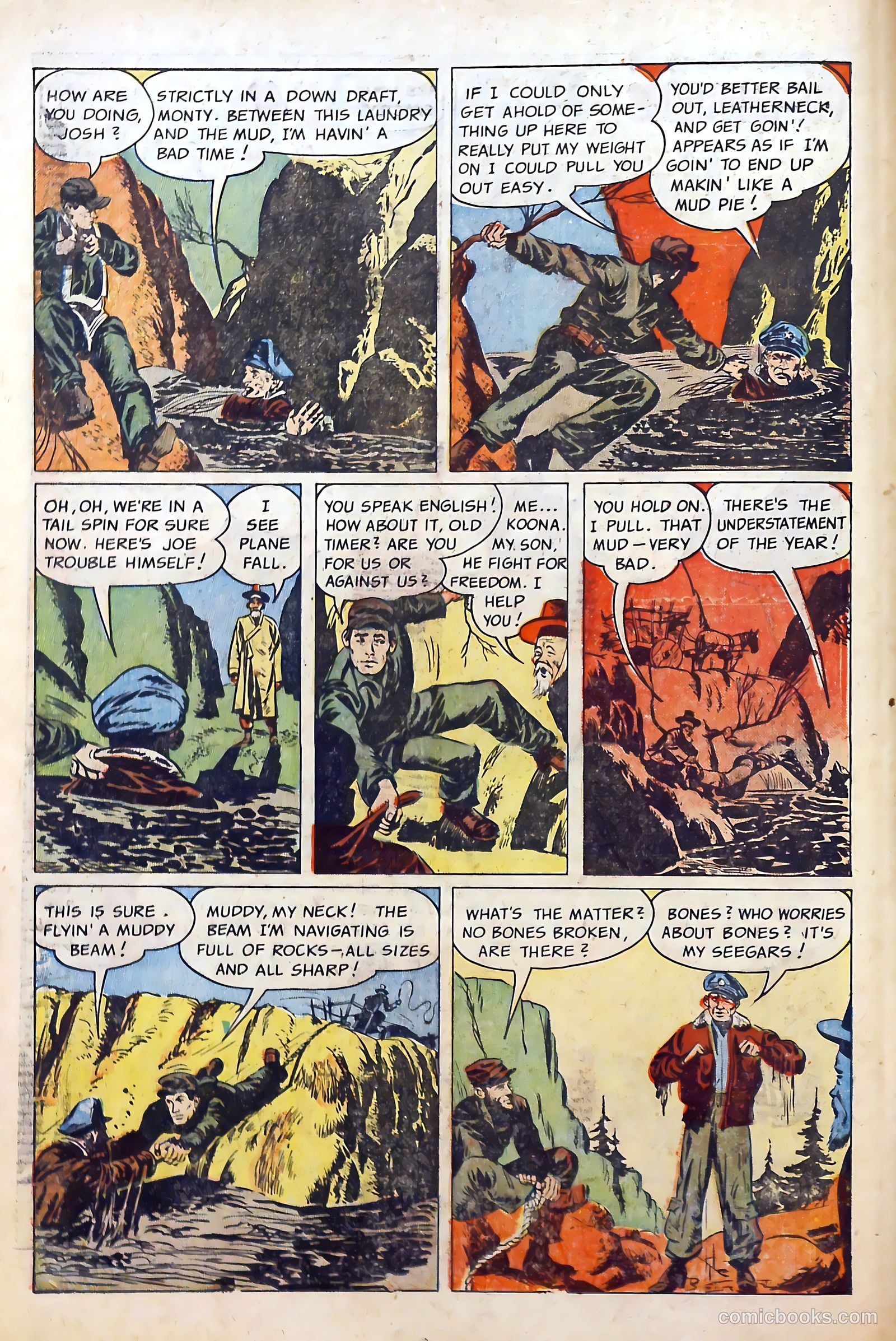 Monty Hall of the U.S. Marines #5 (1952) — page 14 of 36