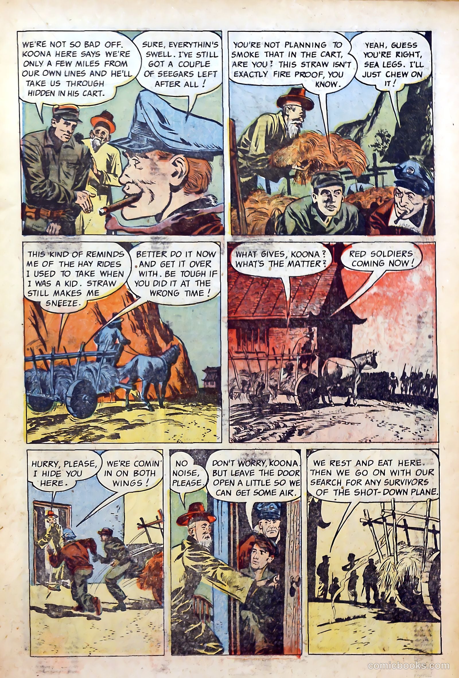 Monty Hall of the U.S. Marines #5 (1952) — page 15 of 36