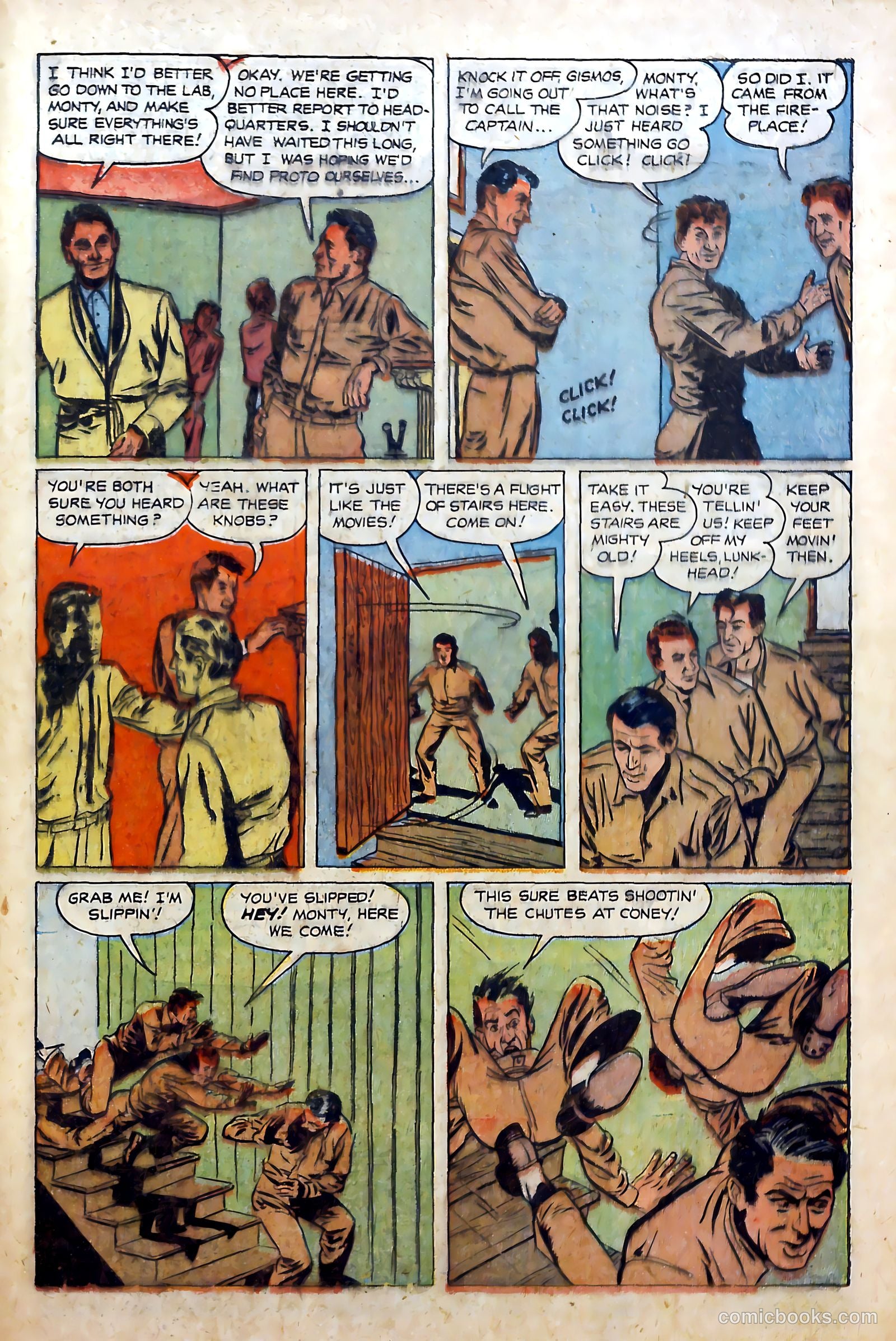 Monty Hall of the U.S. Marines #5 (1952) — page 21 of 36