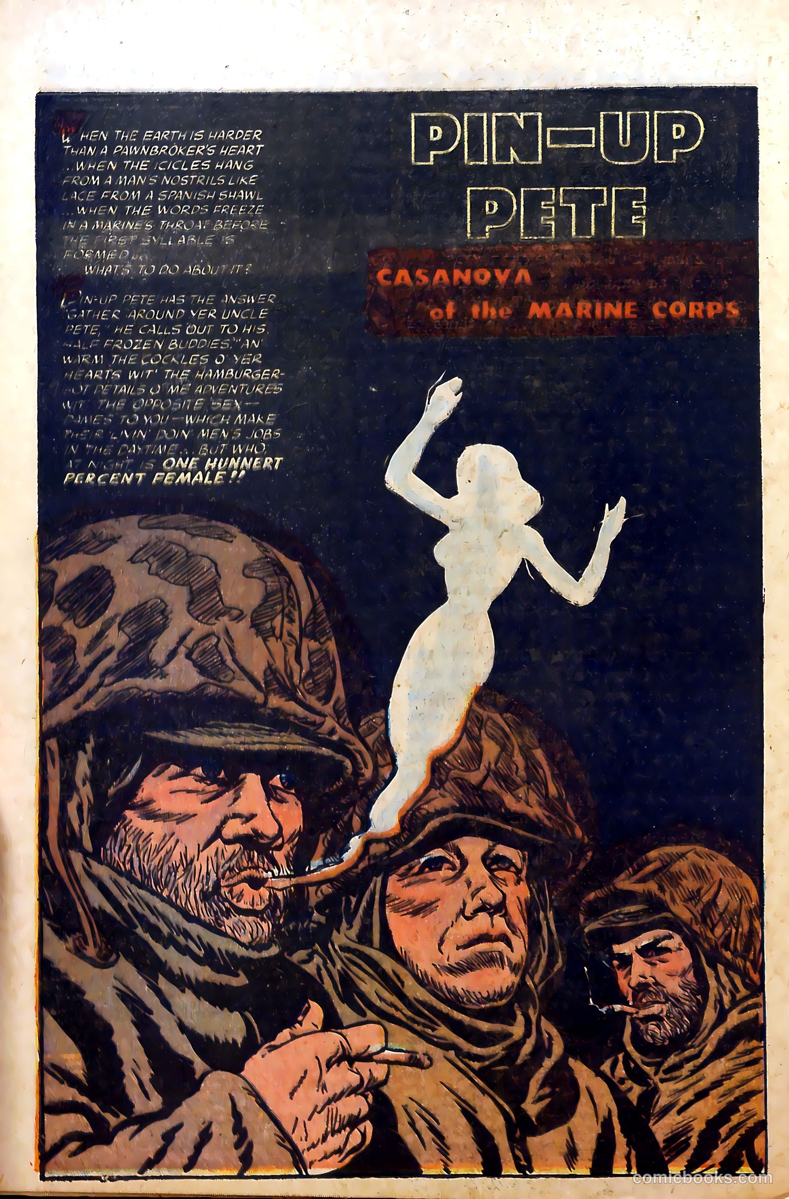 Monty Hall of the U.S. Marines #5 (1952) — page 28 of 36