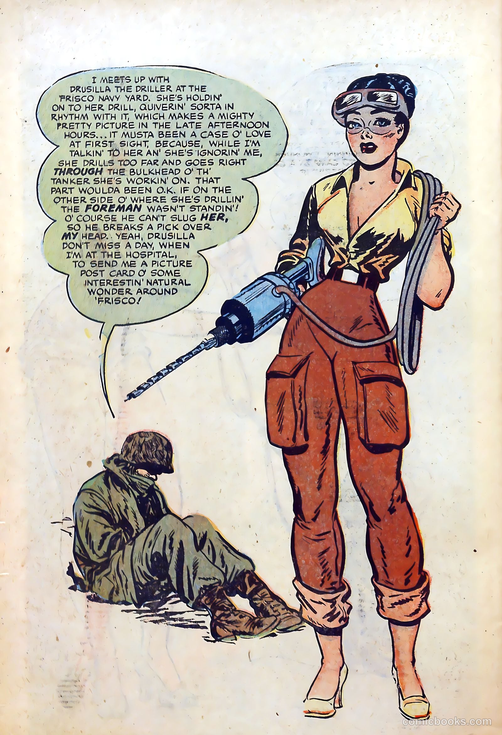Monty Hall of the U.S. Marines #5 (1952) — page 30 of 36