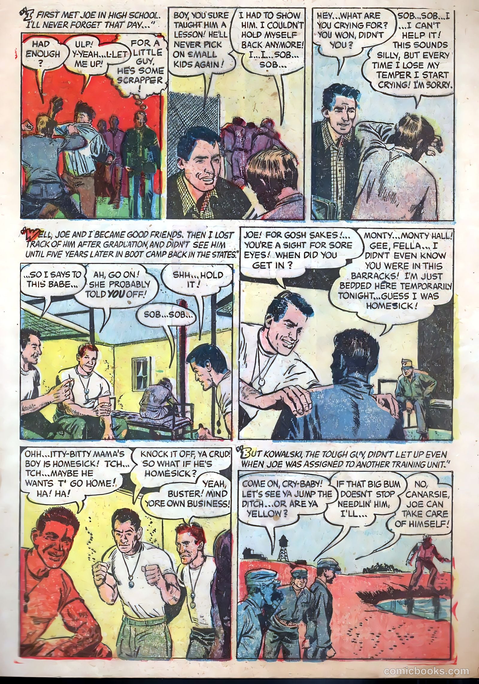 Monty Hall of the U.S. Marines #6 (1952) — page 5 of 36