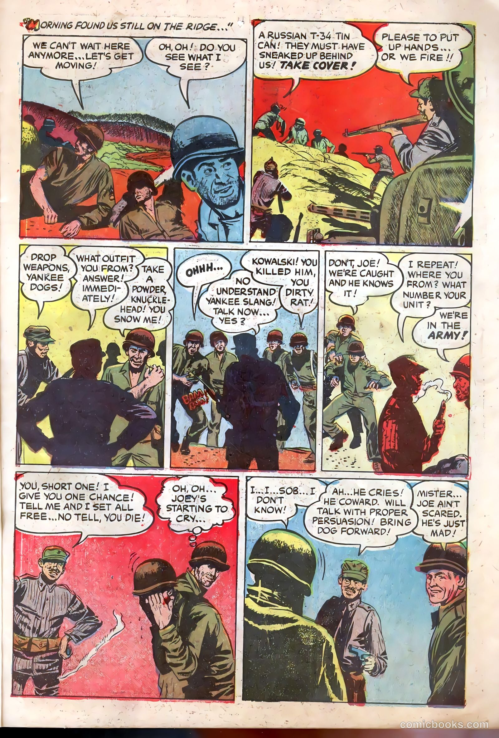 Monty Hall of the U.S. Marines #6 (1952) — page 7 of 36