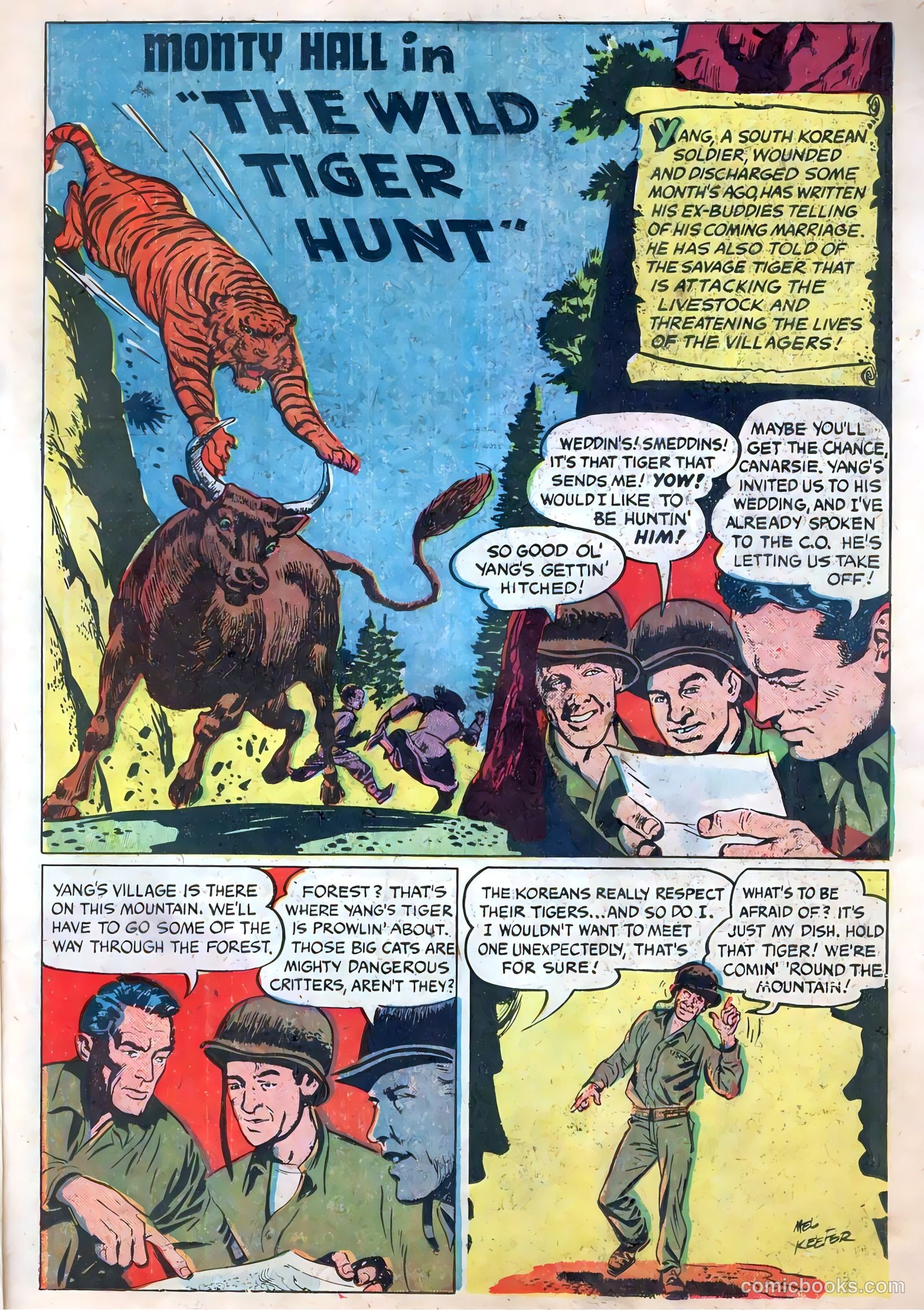 Monty Hall of the U.S. Marines #6 (1952) — page 11 of 36