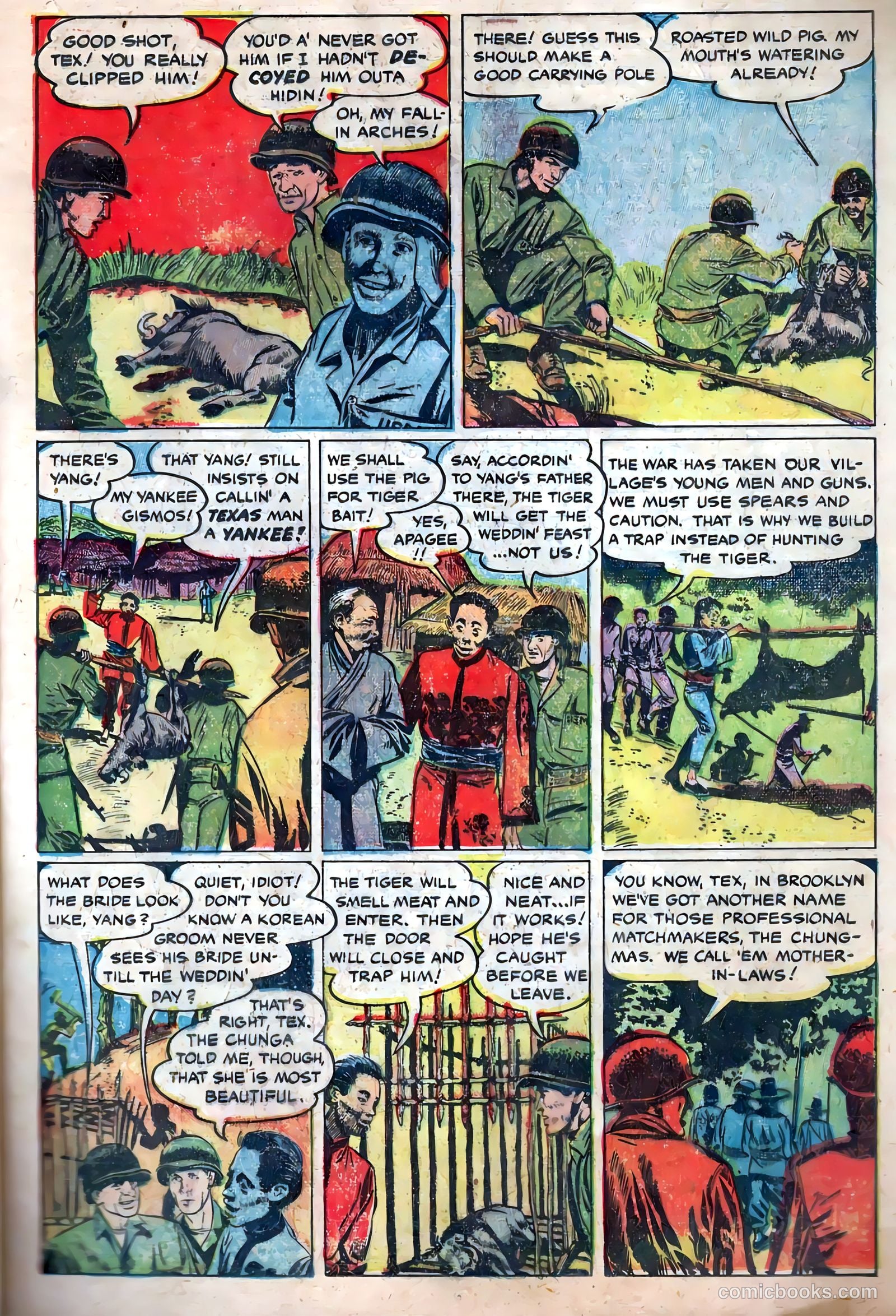 Monty Hall of the U.S. Marines #6 (1952) — page 13 of 36