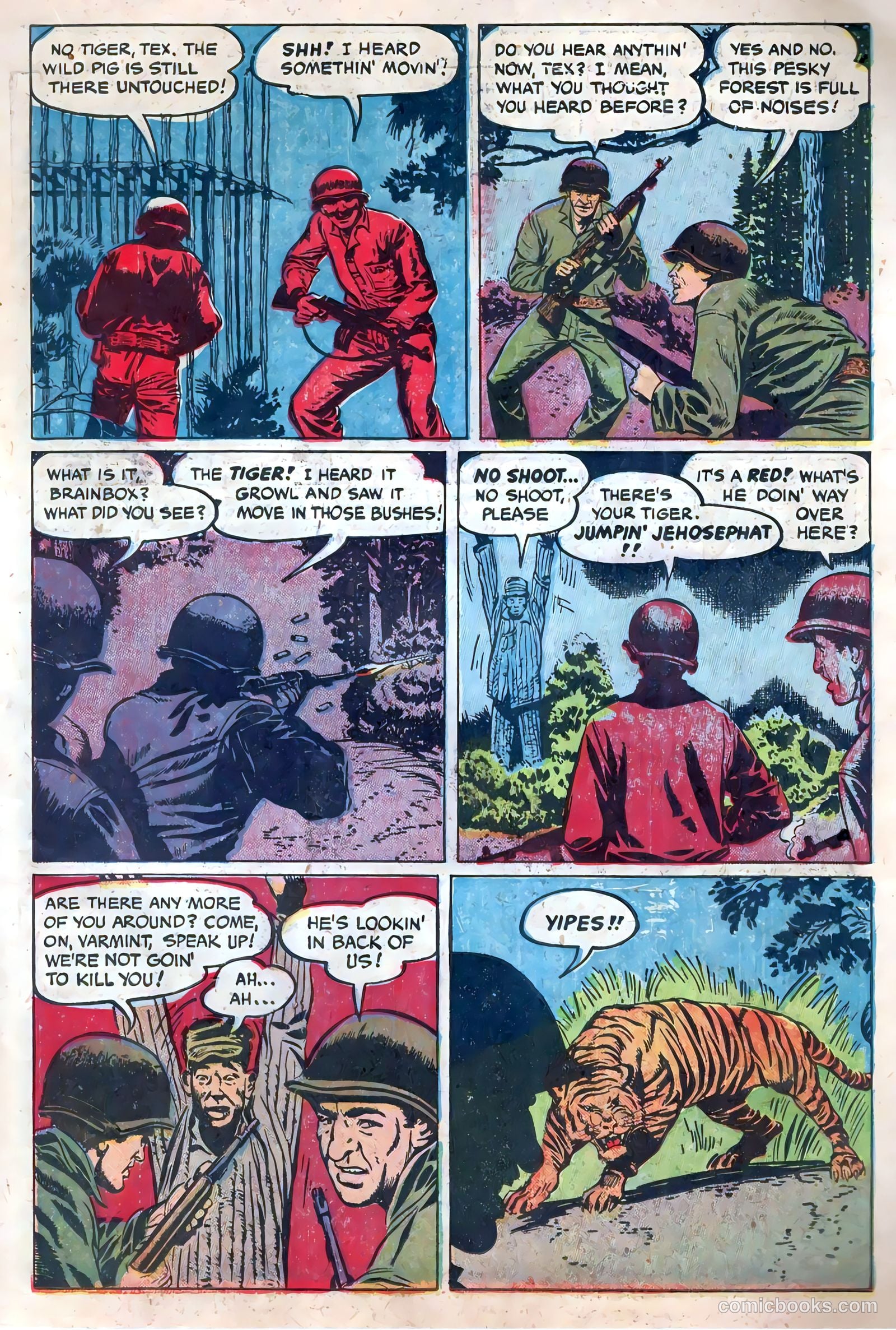 Monty Hall of the U.S. Marines #6 (1952) — page 15 of 36