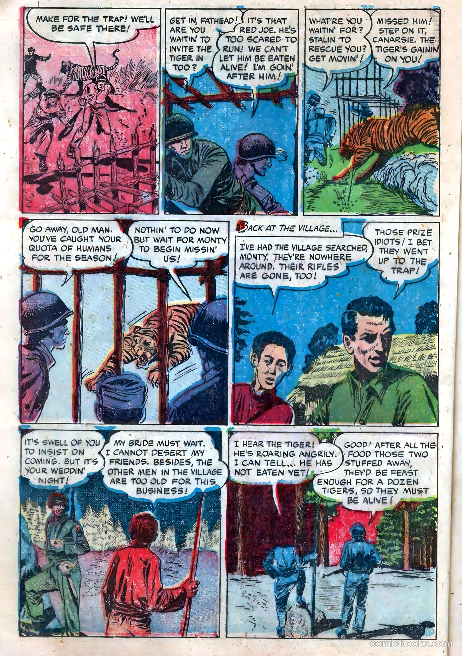 Monty Hall of the U.S. Marines #6 (1952) — page 16 of 36