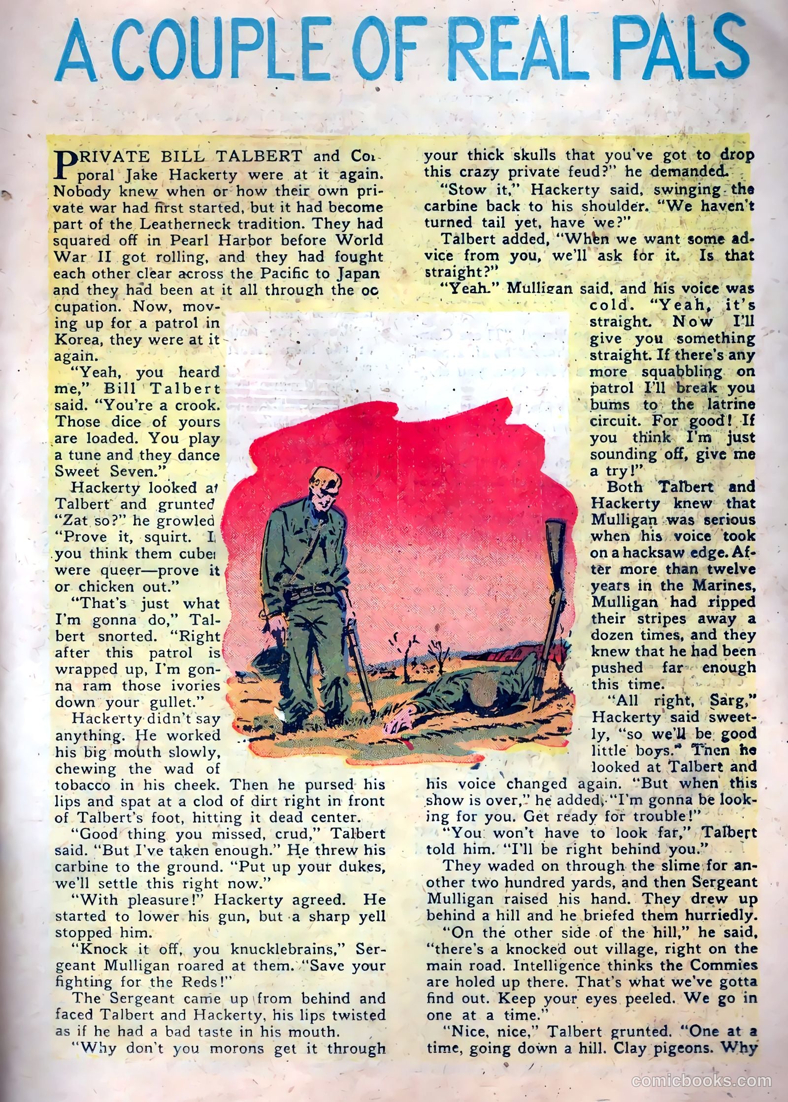 Monty Hall of the U.S. Marines #6 (1952) — page 19 of 36