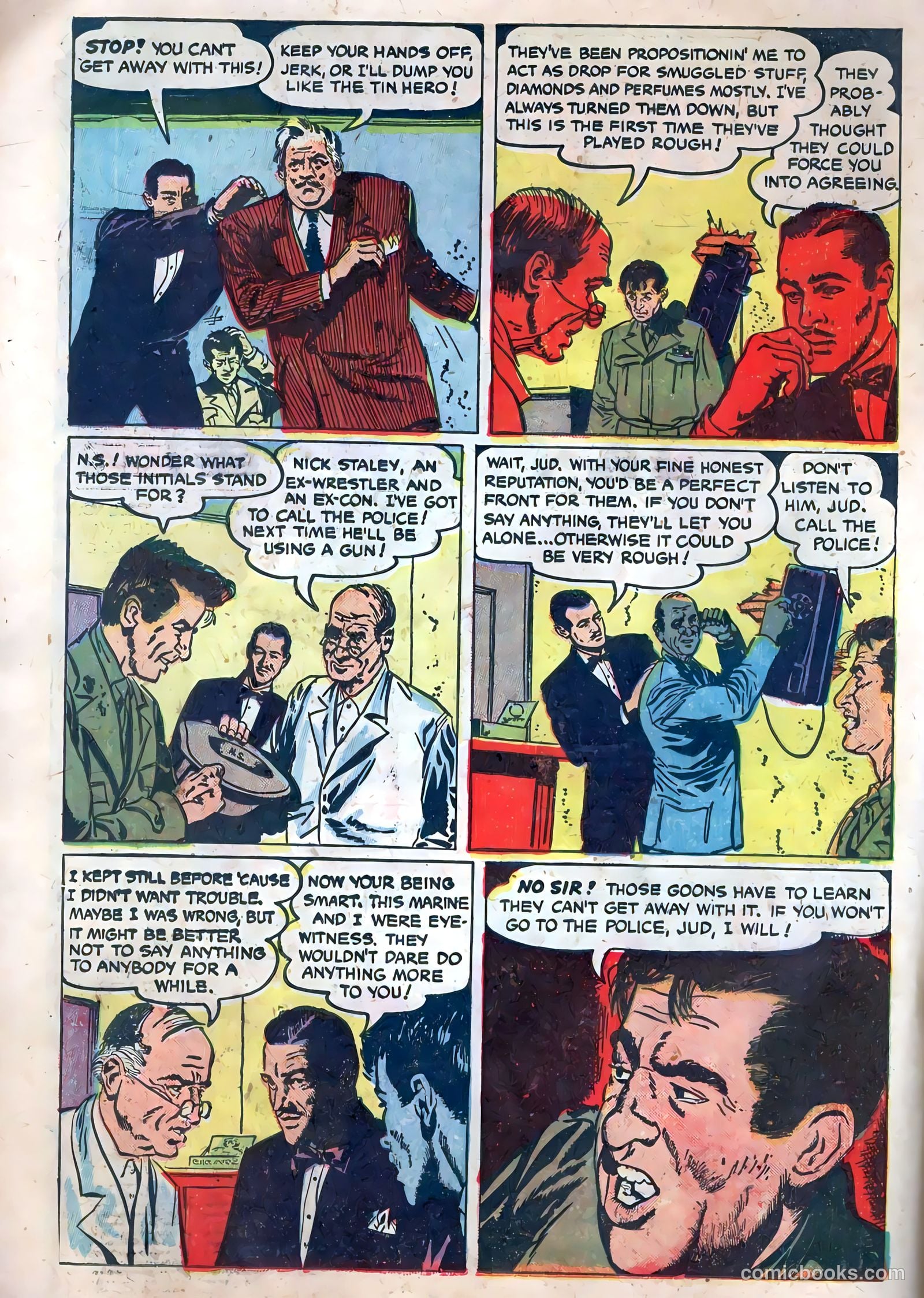 Monty Hall of the U.S. Marines #6 (1952) — page 22 of 36