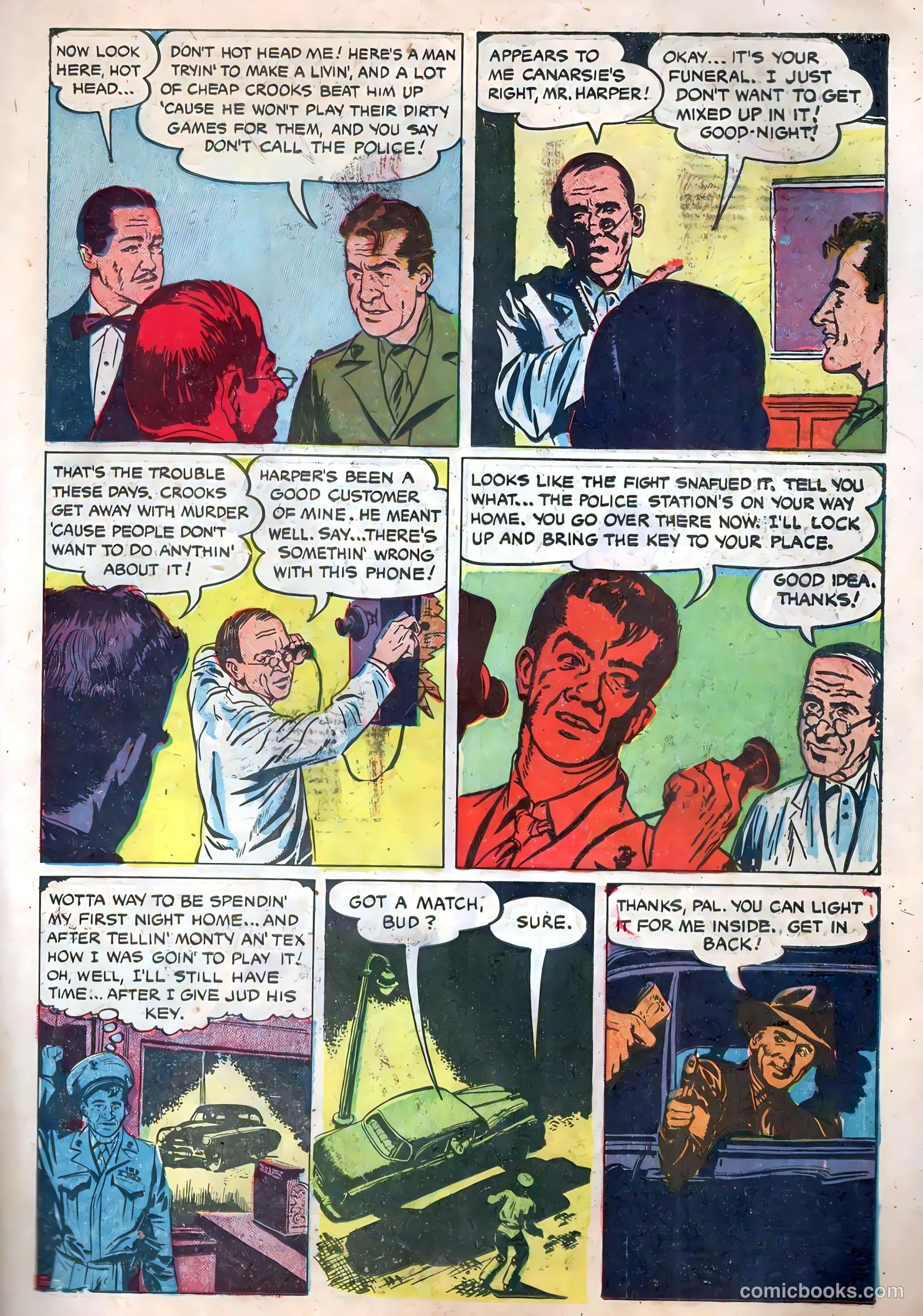 Monty Hall of the U.S. Marines #6 (1952) — page 23 of 36