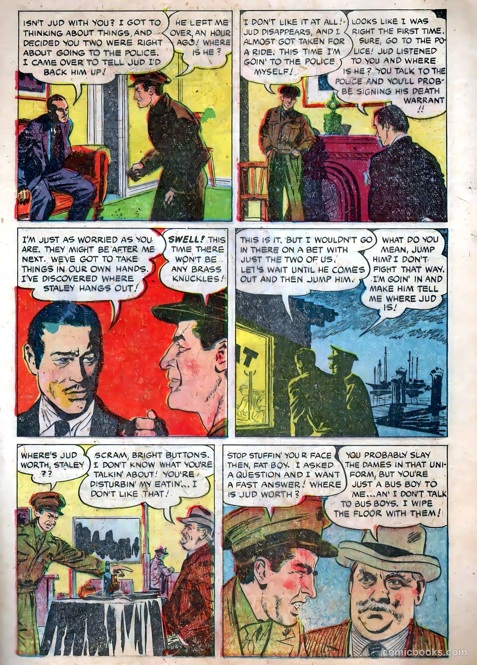 Monty Hall of the U.S. Marines #6 (1952) — page 25 of 36