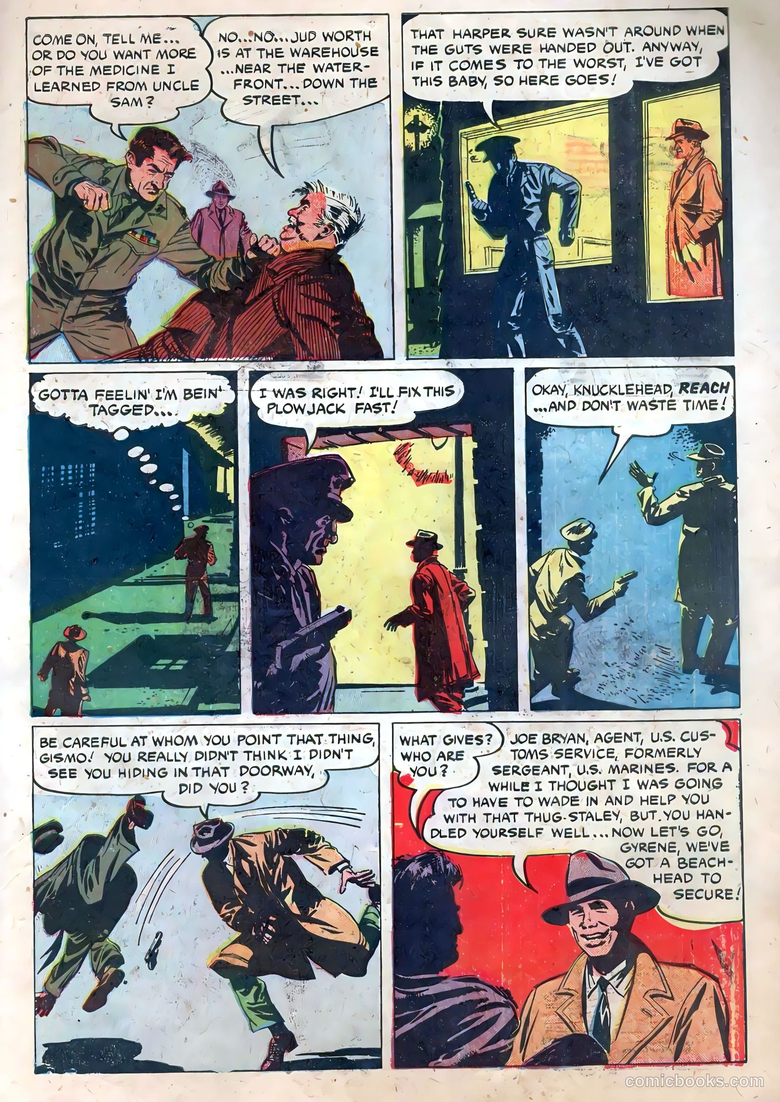 Monty Hall of the U.S. Marines #6 (1952) — page 27 of 36