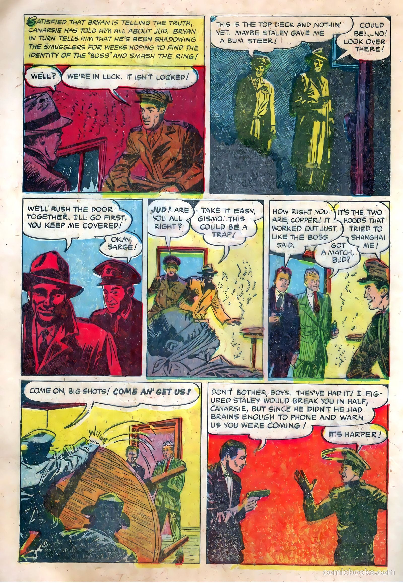 Monty Hall of the U.S. Marines #6 (1952) — page 28 of 36
