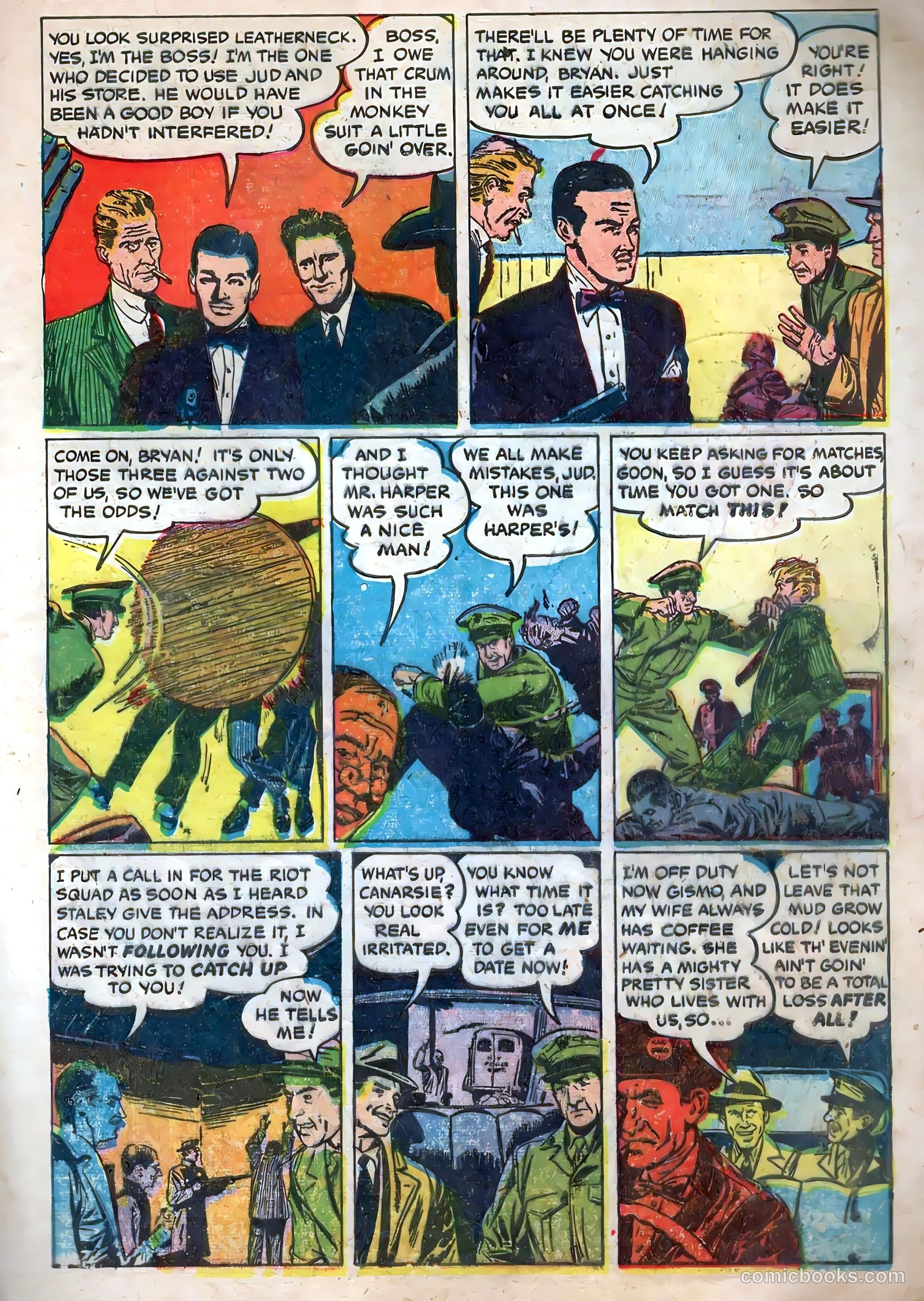 Monty Hall of the U.S. Marines #6 (1952) — page 29 of 36