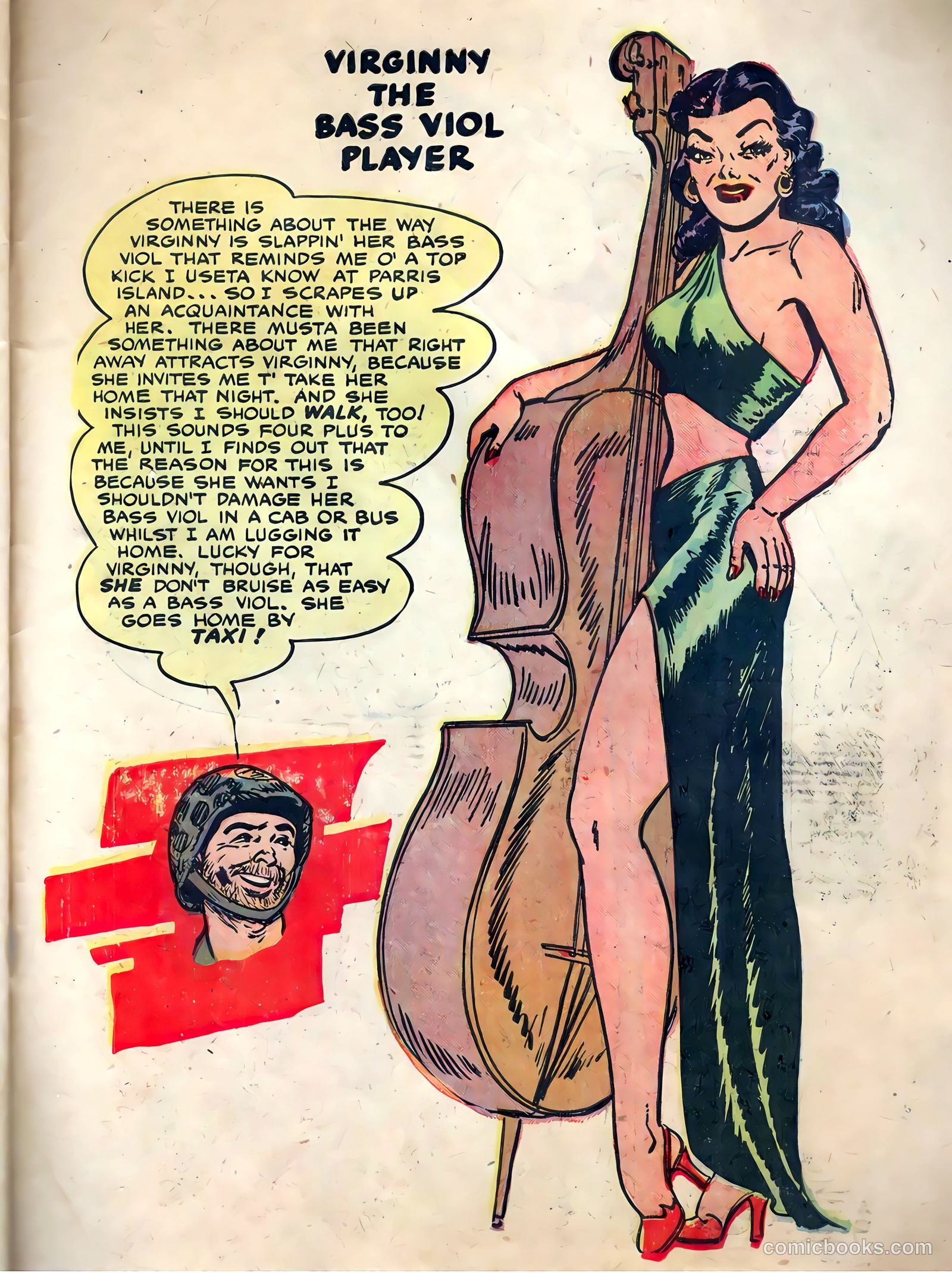 Monty Hall of the U.S. Marines #6 (1952) — page 31 of 36