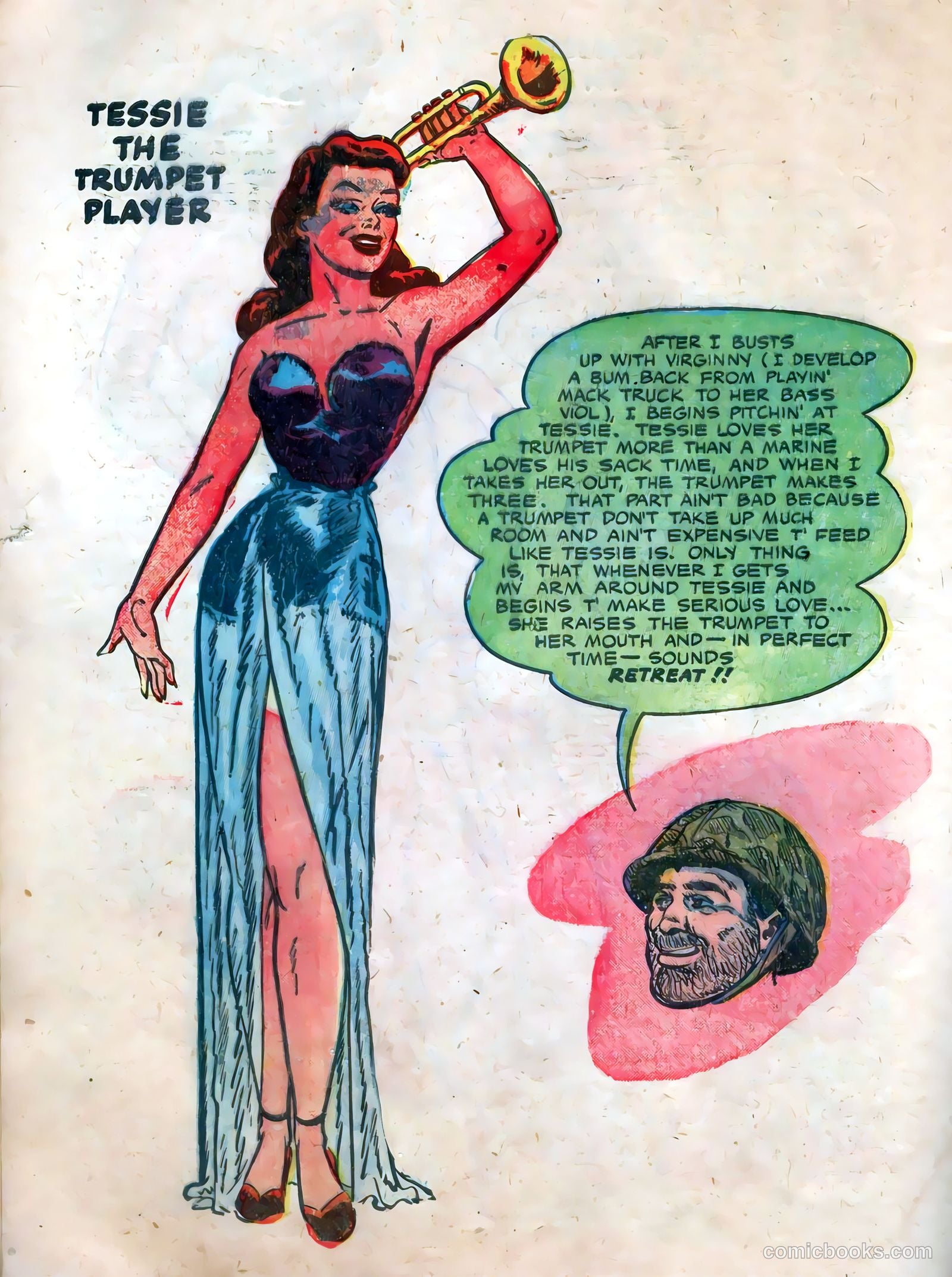 Monty Hall of the U.S. Marines #6 (1952) — page 32 of 36