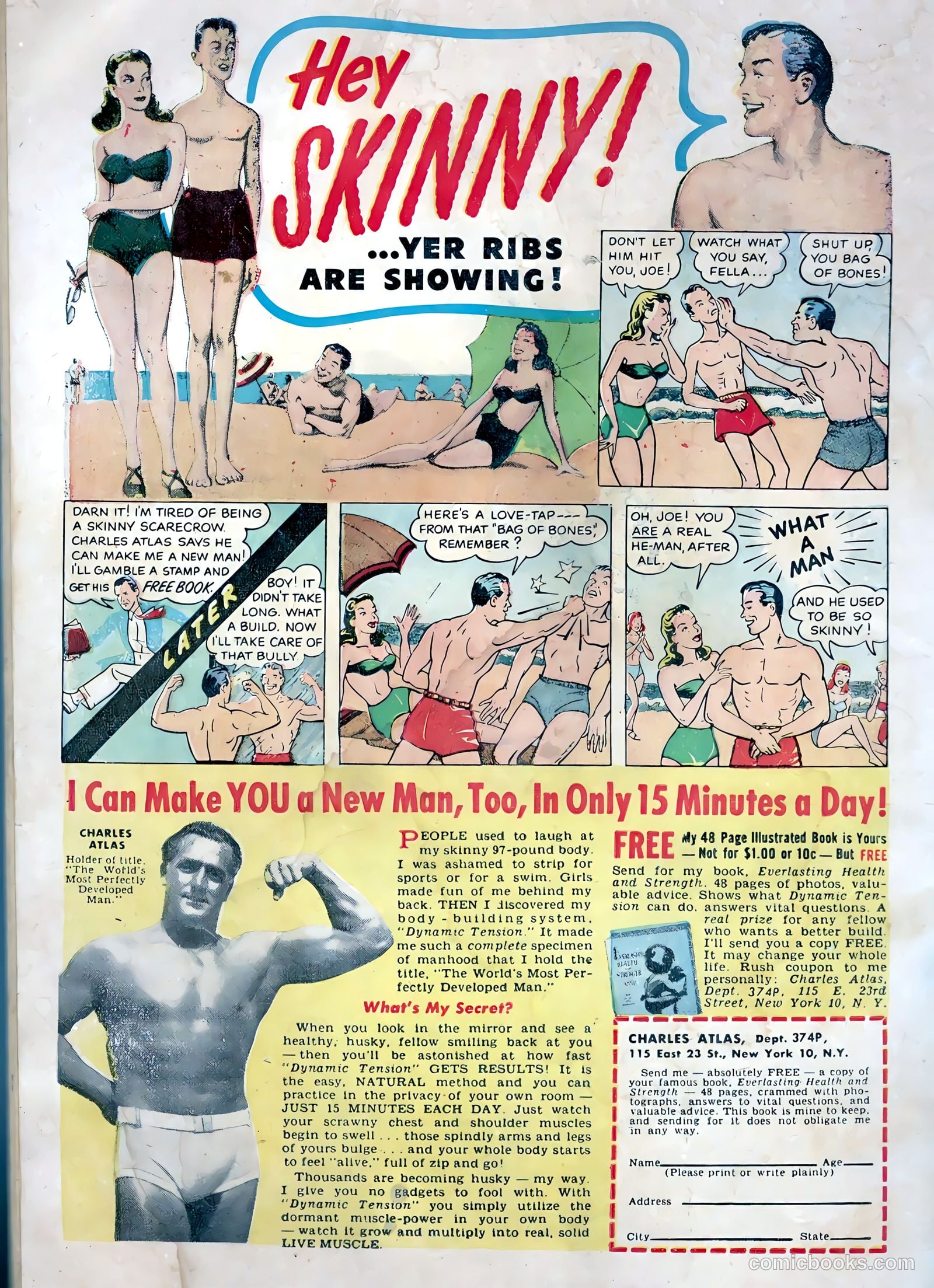 Monty Hall of the U.S. Marines #6 (1952) — page 36 of 36