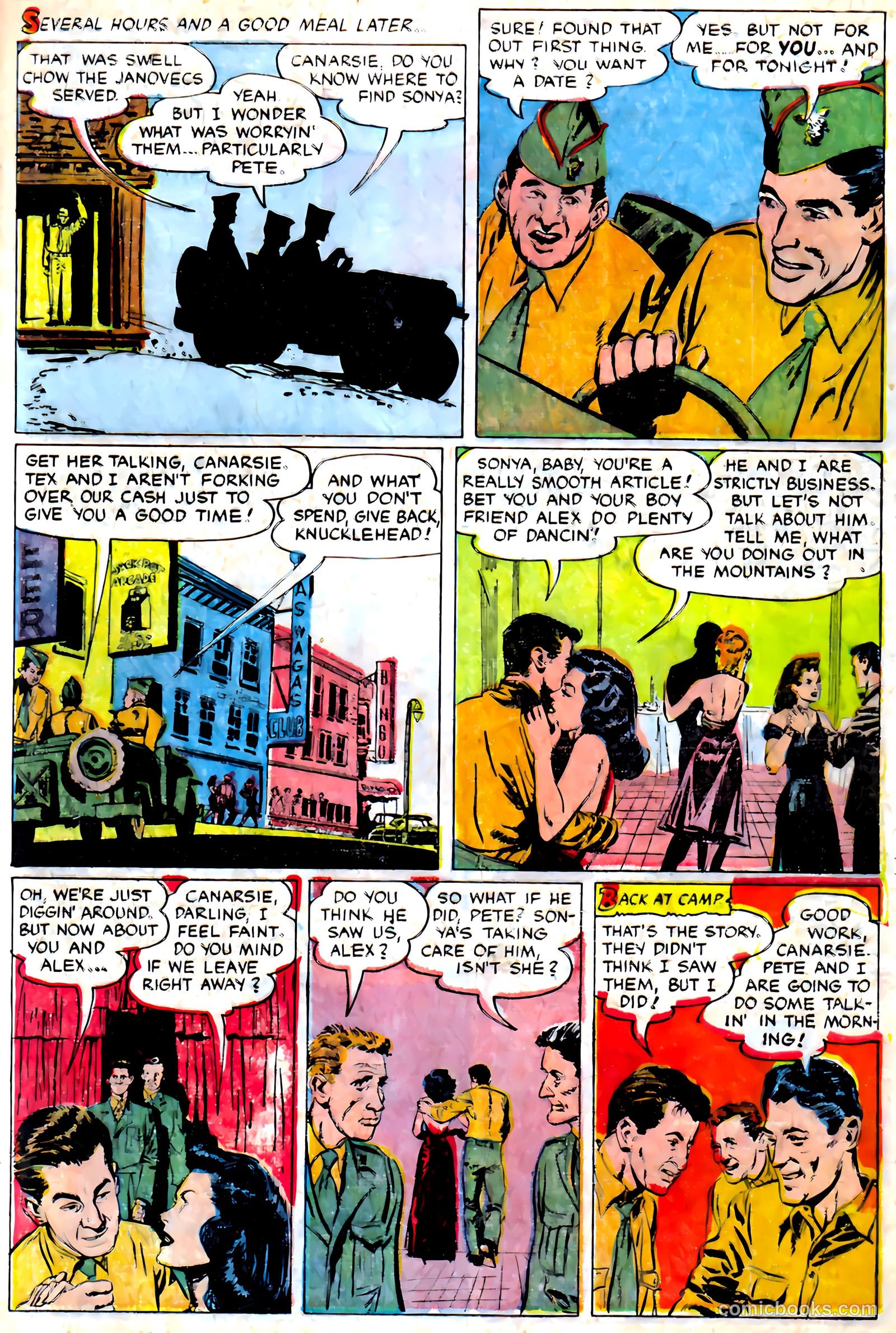 Monty Hall of the U.S. Marines #7 (1952) — page 5 of 36
