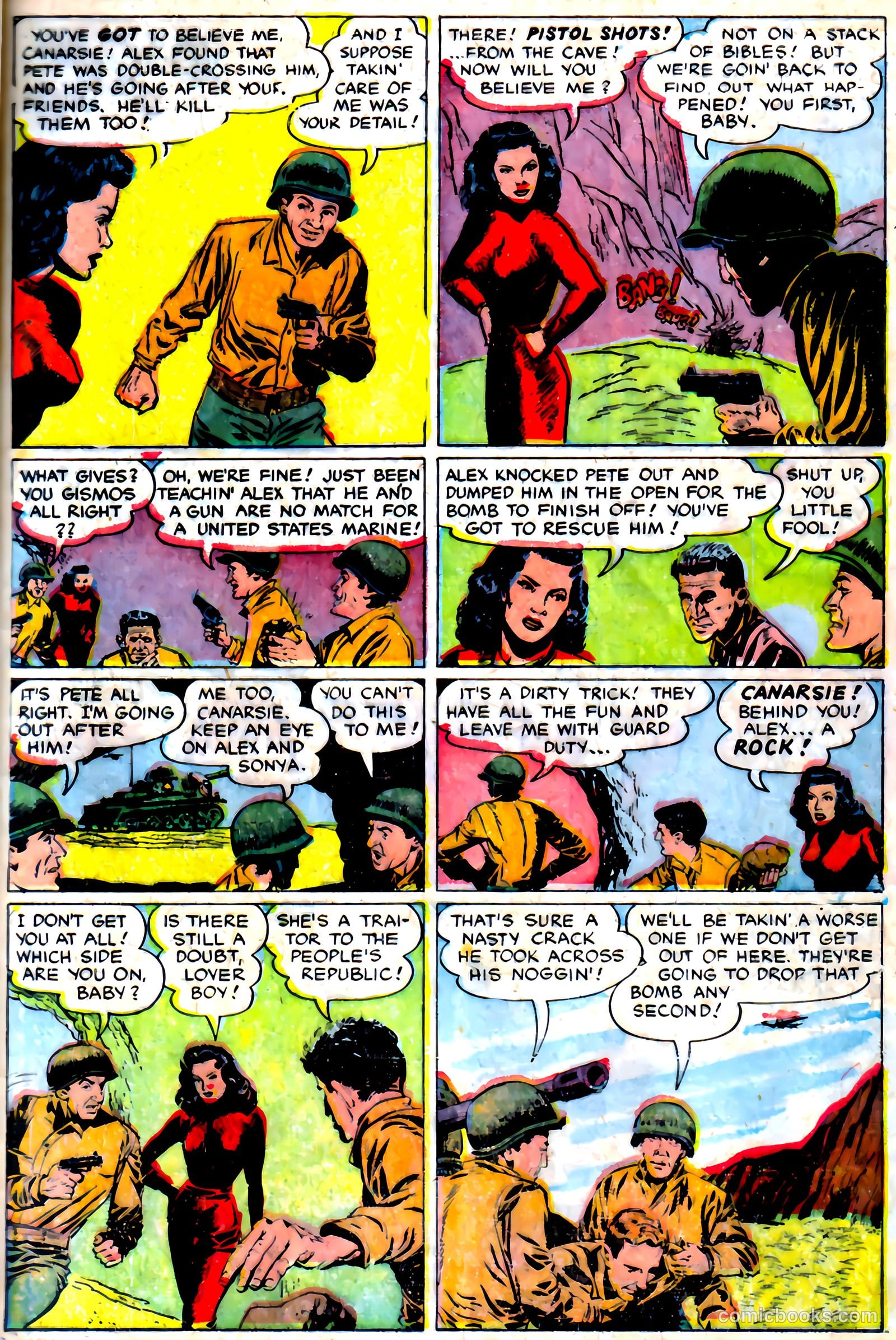 Monty Hall of the U.S. Marines #7 (1952) — page 9 of 36