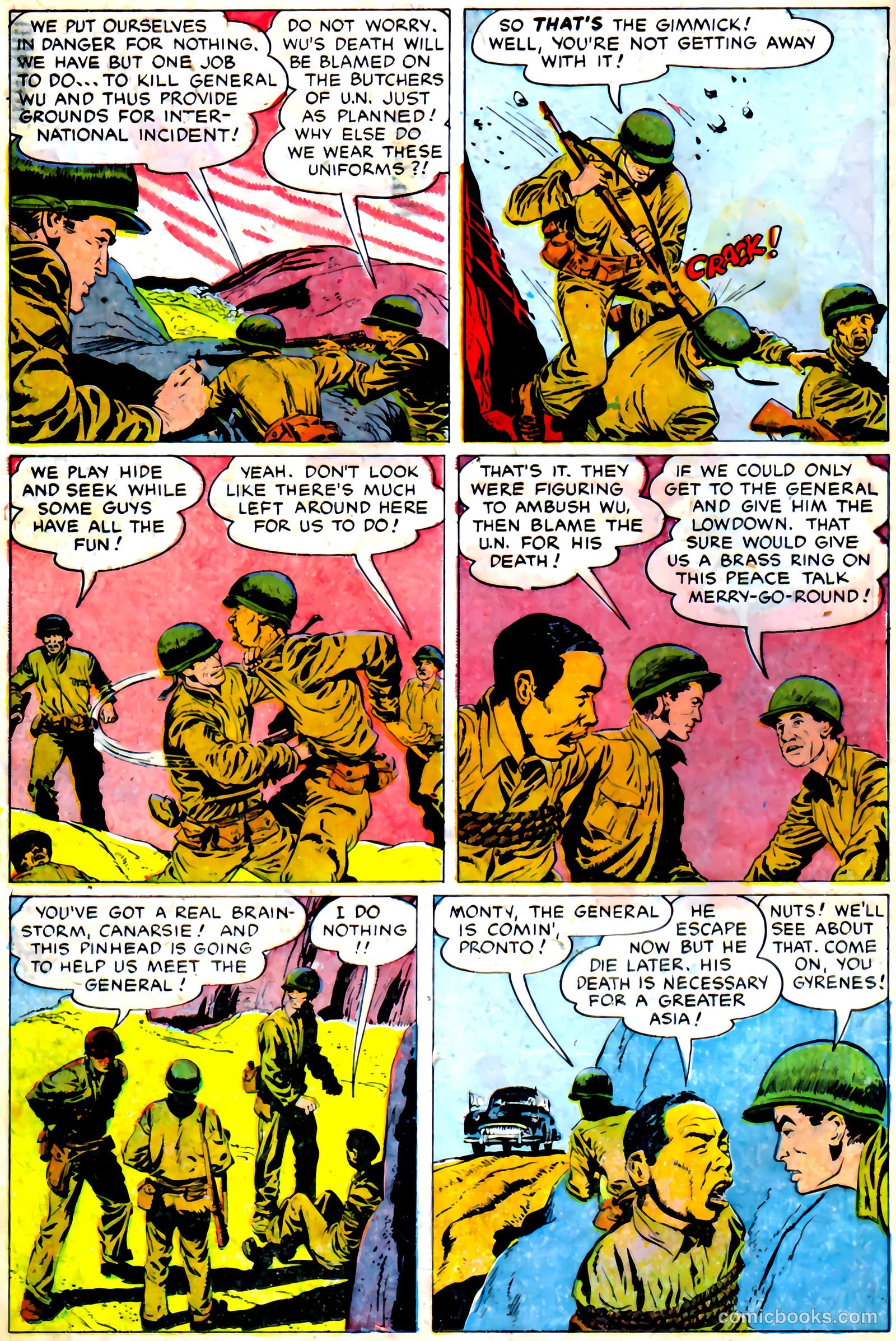 Monty Hall of the U.S. Marines #7 (1952) — page 14 of 36