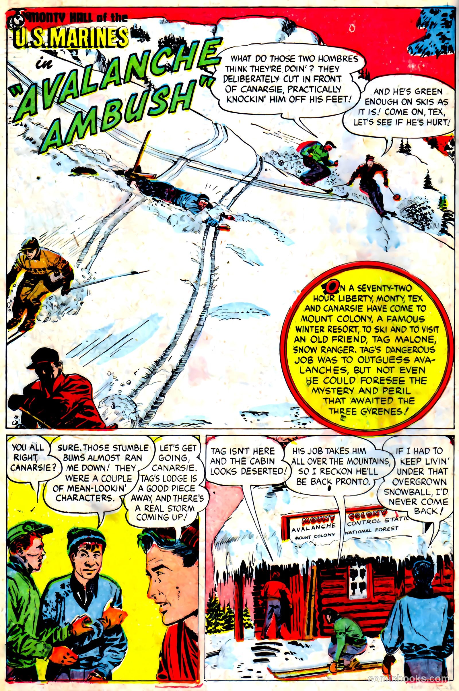 Monty Hall of the U.S. Marines #7 (1952) — page 18 of 36