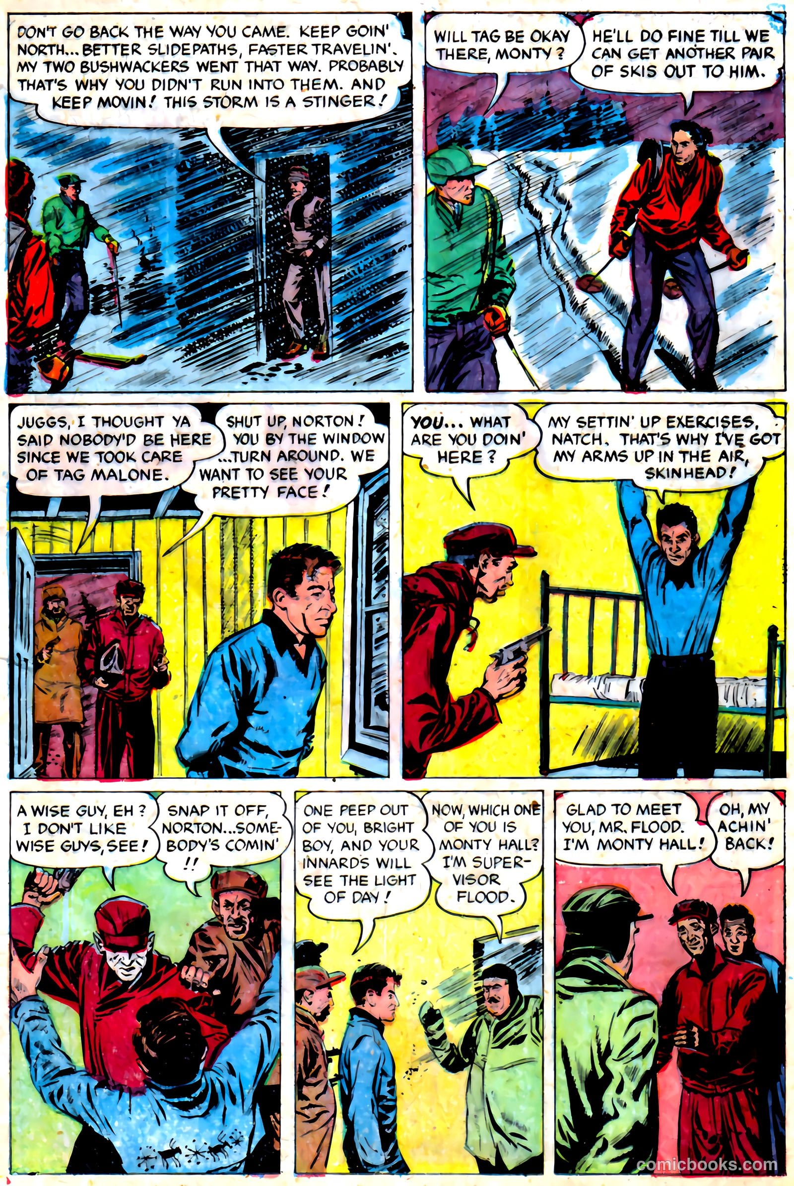 Monty Hall of the U.S. Marines #7 (1952) — page 21 of 36