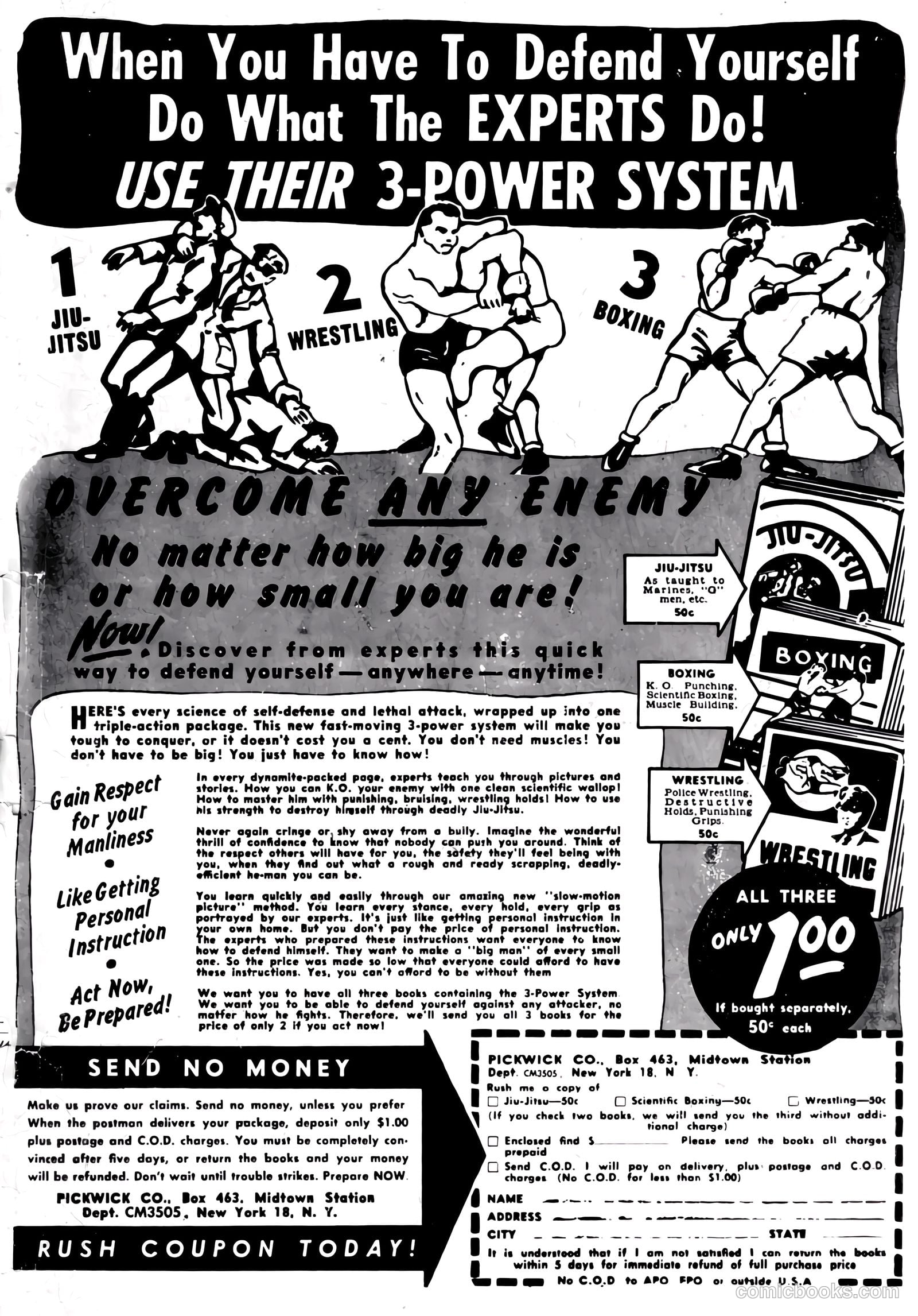 Monty Hall of the U.S. Marines #7 (1952) — page 35 of 36