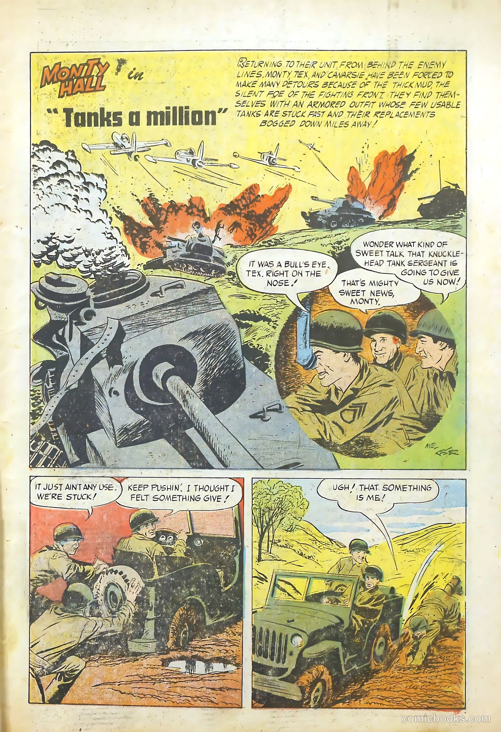 Monty Hall of the U.S. Marines #8 (1952) — page 3 of 36