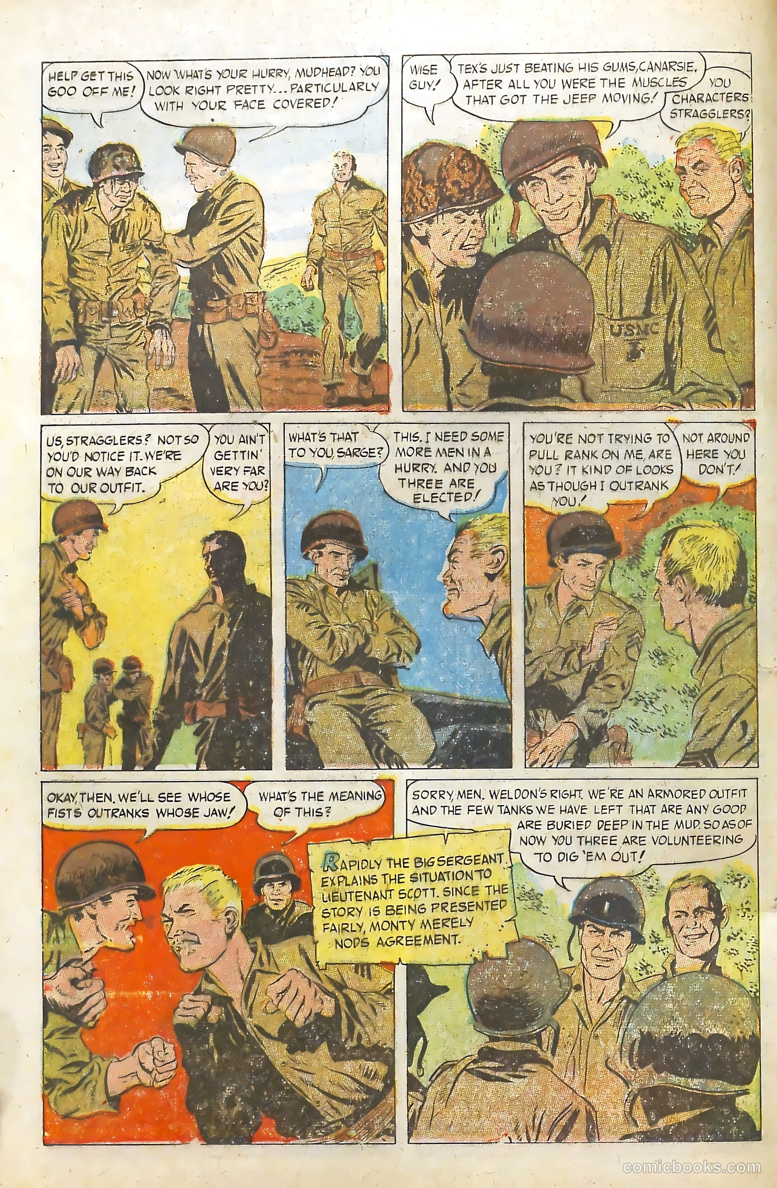 Monty Hall of the U.S. Marines #8 (1952) — page 4 of 36