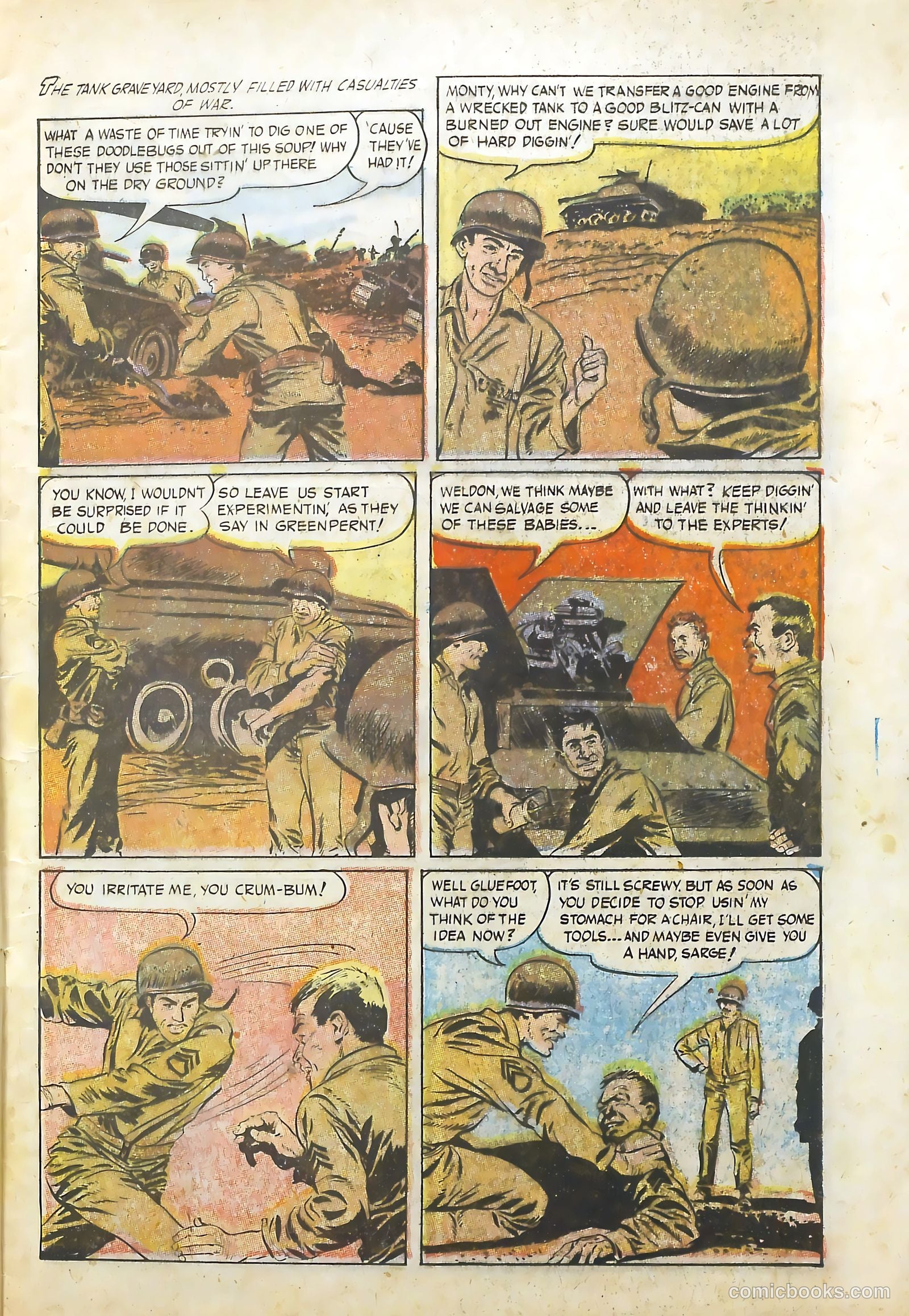 Monty Hall of the U.S. Marines #8 (1952) — page 5 of 36