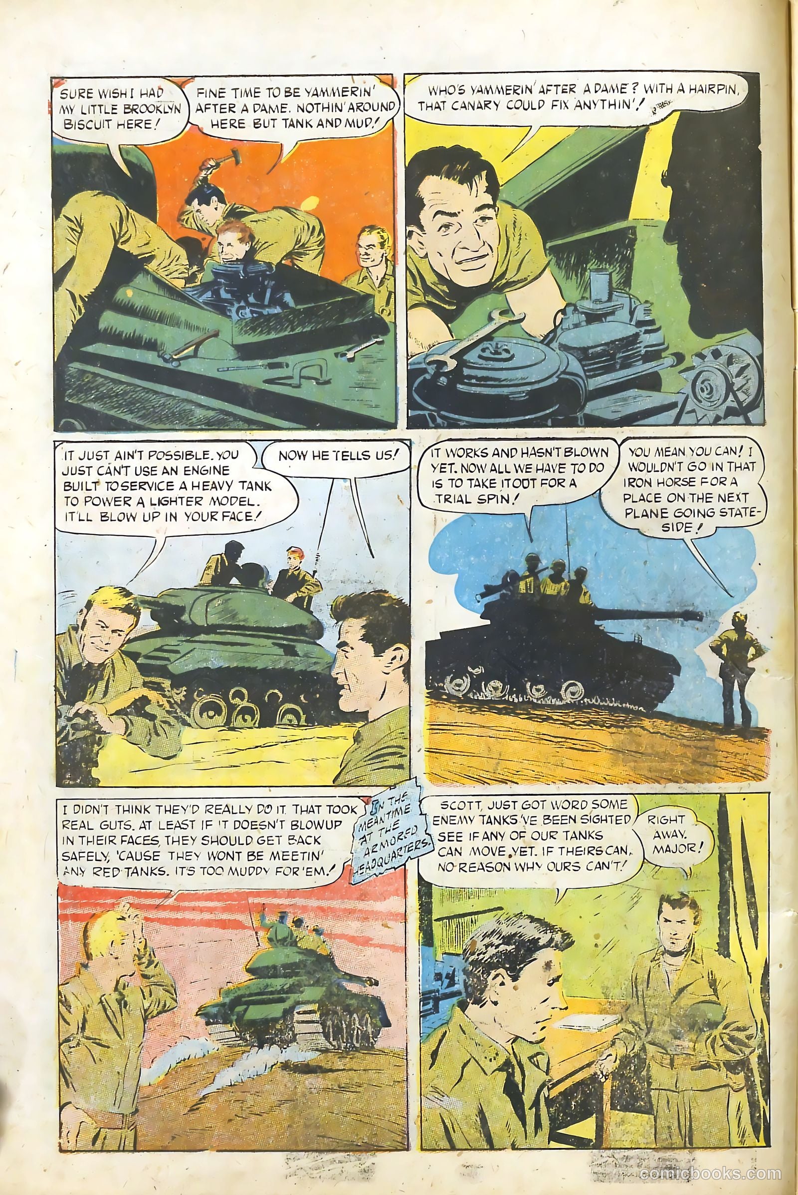 Monty Hall of the U.S. Marines #8 (1952) — page 6 of 36