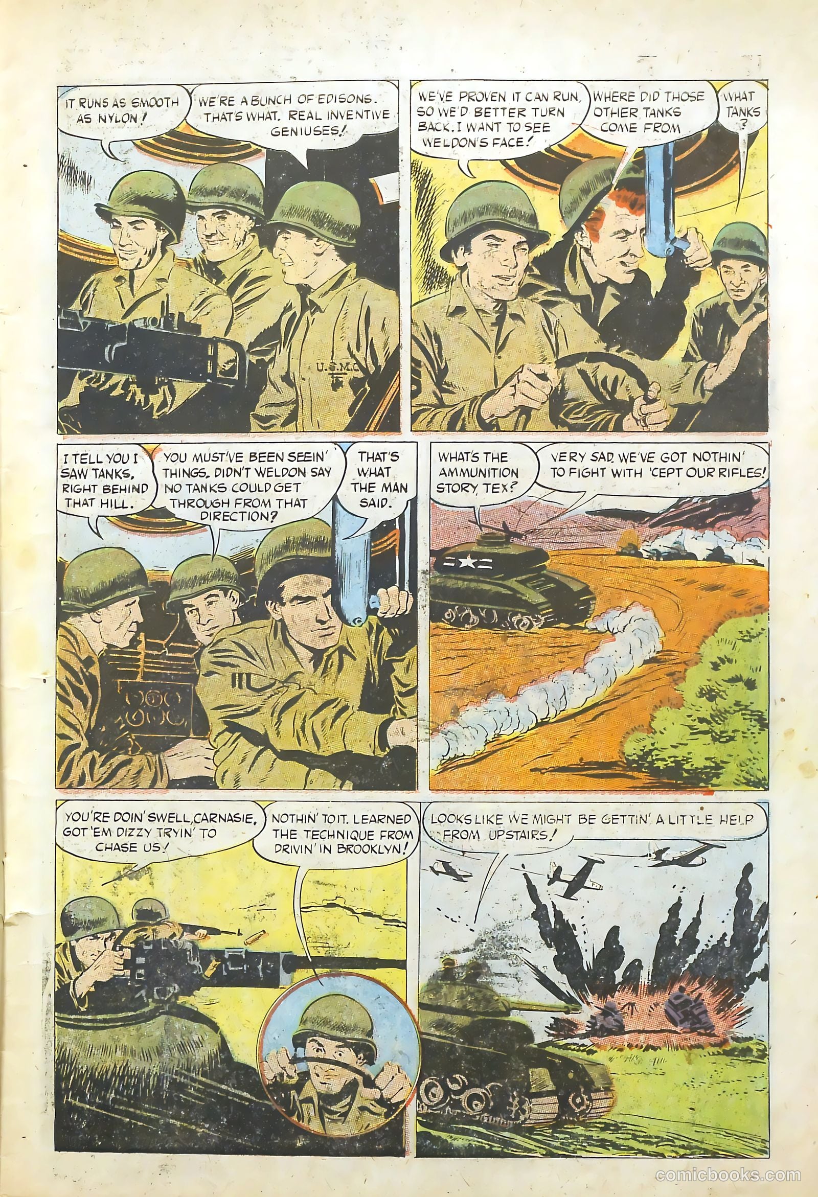 Monty Hall of the U.S. Marines #8 (1952) — page 7 of 36