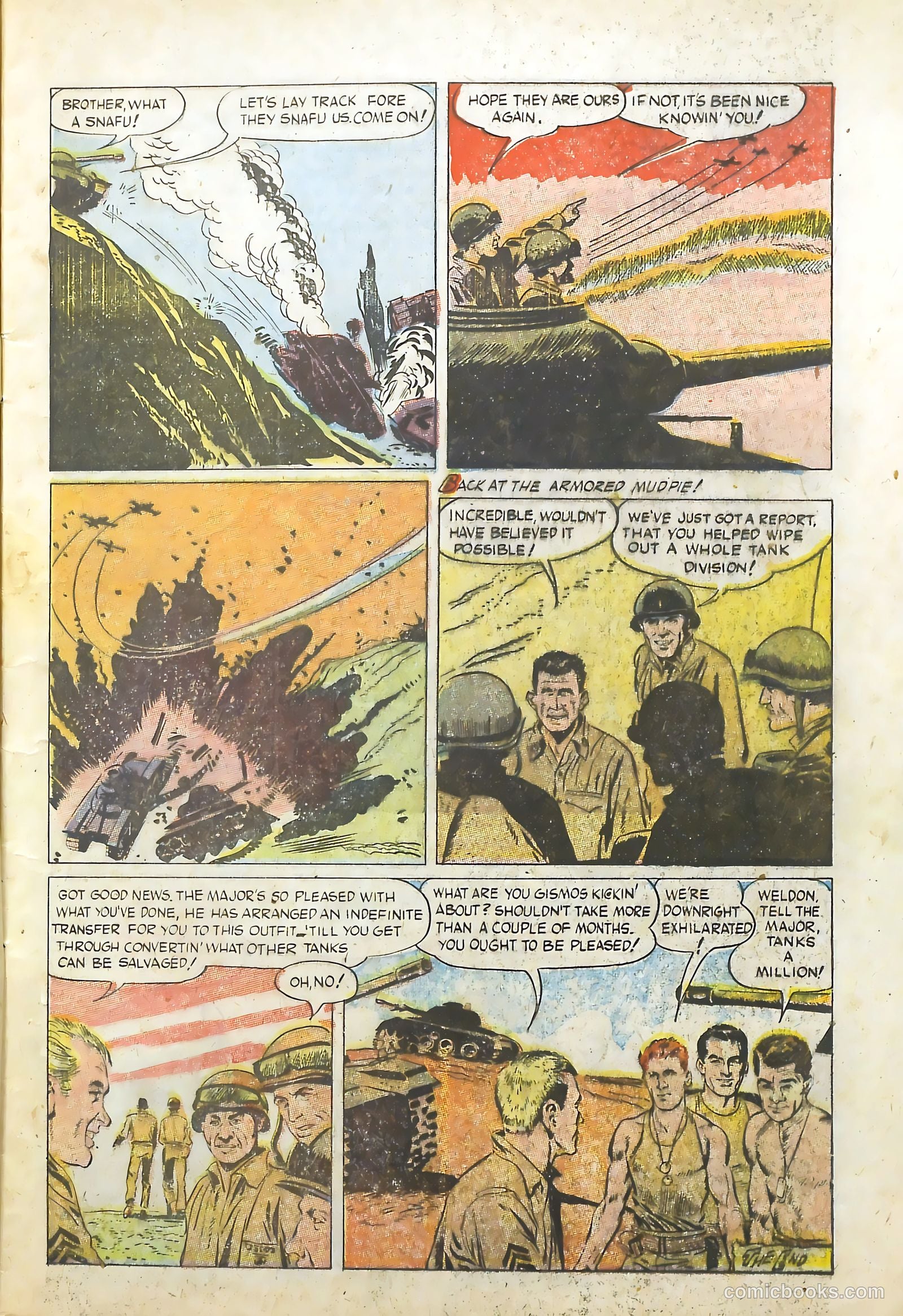 Monty Hall of the U.S. Marines #8 (1952) — page 9 of 36