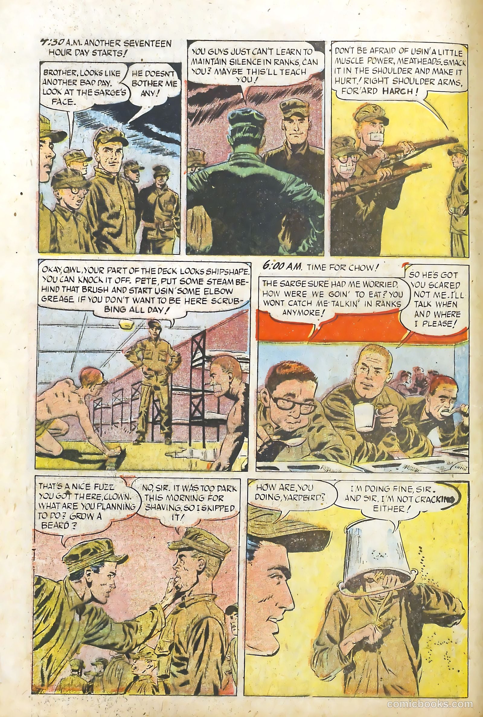Monty Hall of the U.S. Marines #8 (1952) — page 12 of 36