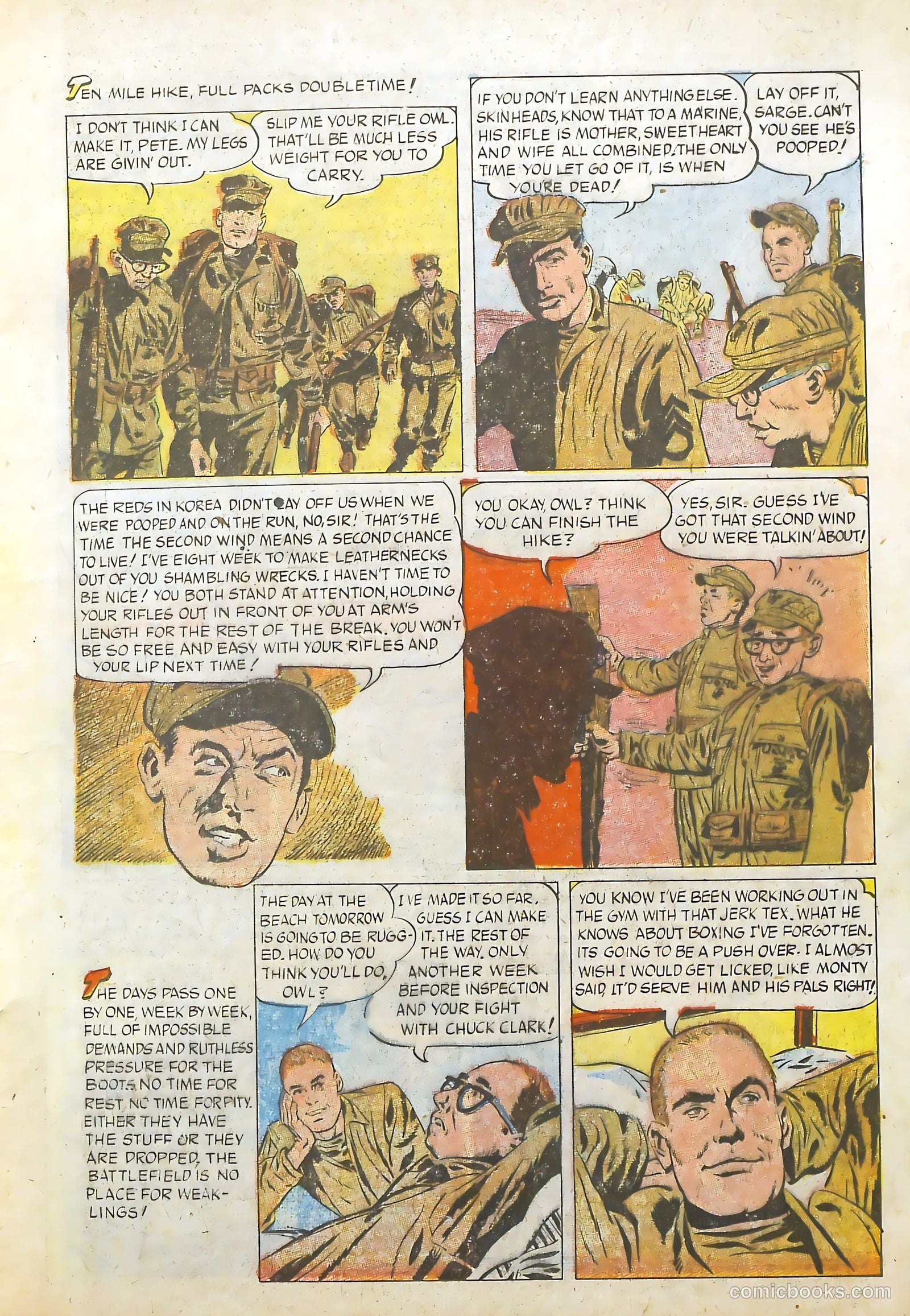Monty Hall of the U.S. Marines #8 (1952) — page 13 of 36
