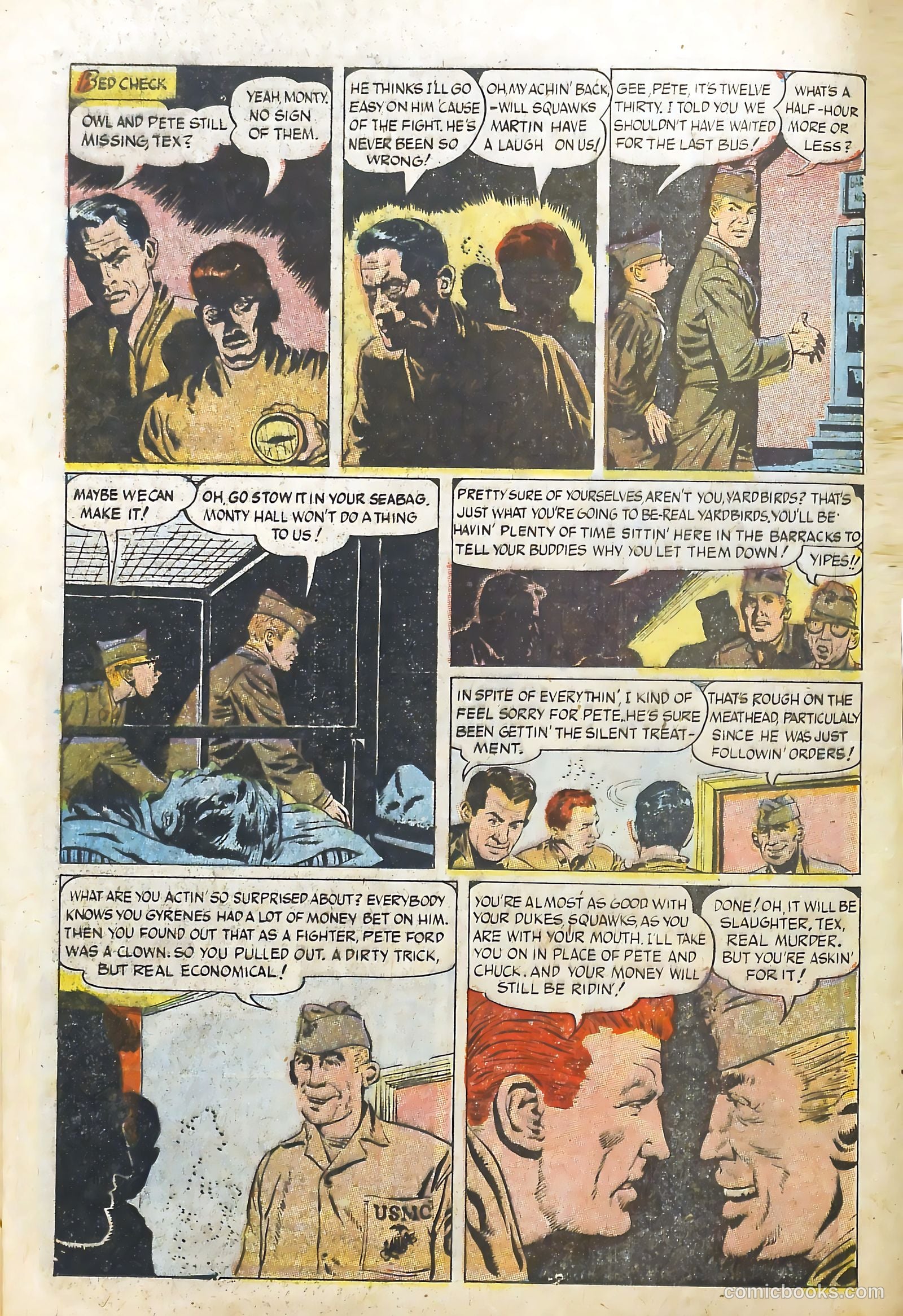 Monty Hall of the U.S. Marines #8 (1952) — page 16 of 36