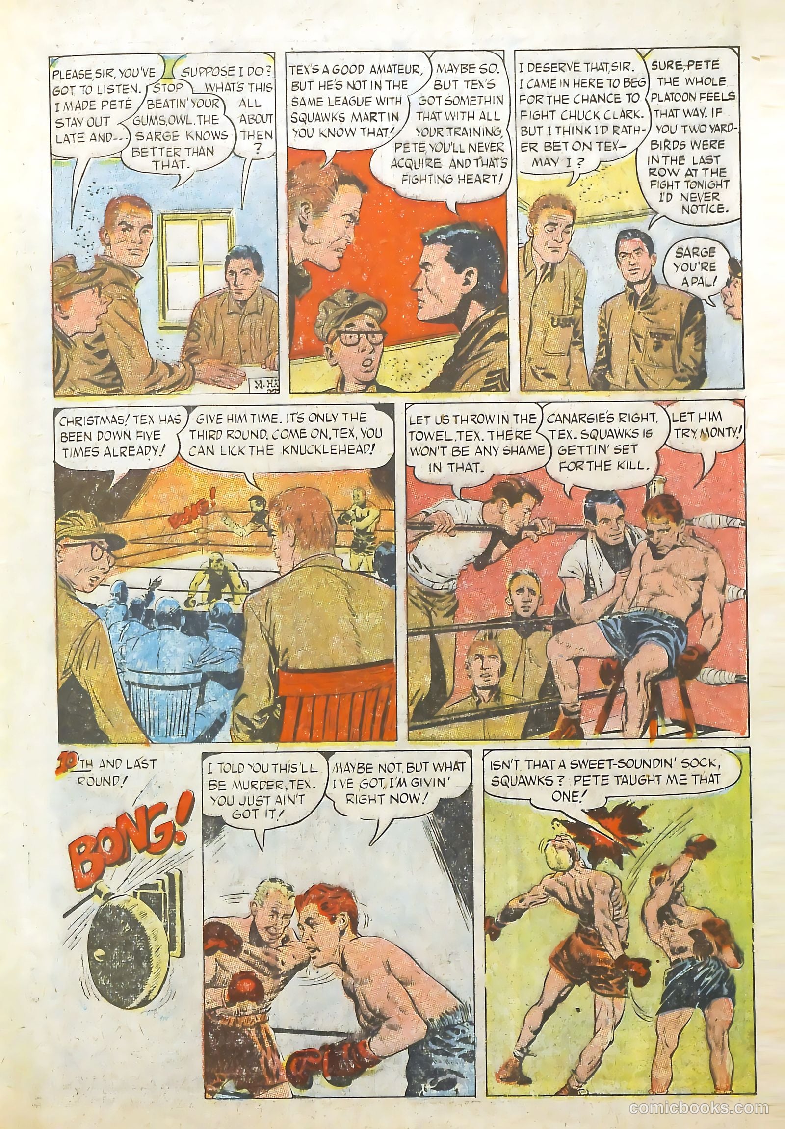 Monty Hall of the U.S. Marines #8 (1952) — page 17 of 36