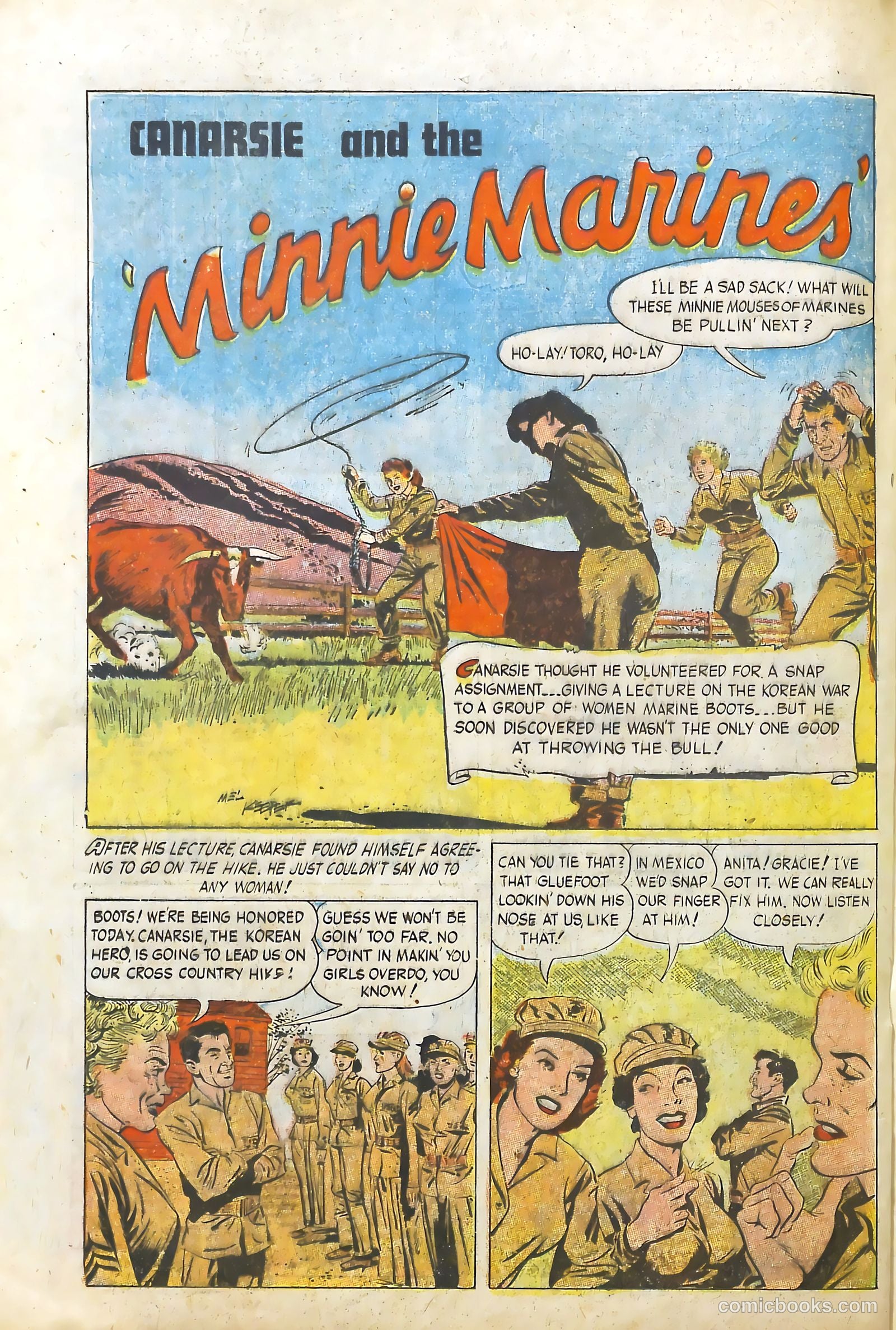 Monty Hall of the U.S. Marines #8 (1952) — page 20 of 36